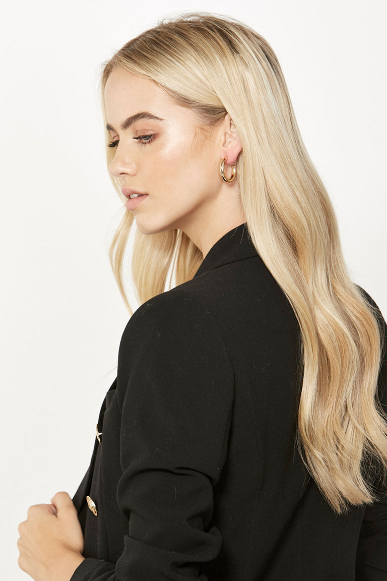 [TEST] Adele Round Tube Hoop Earrings
