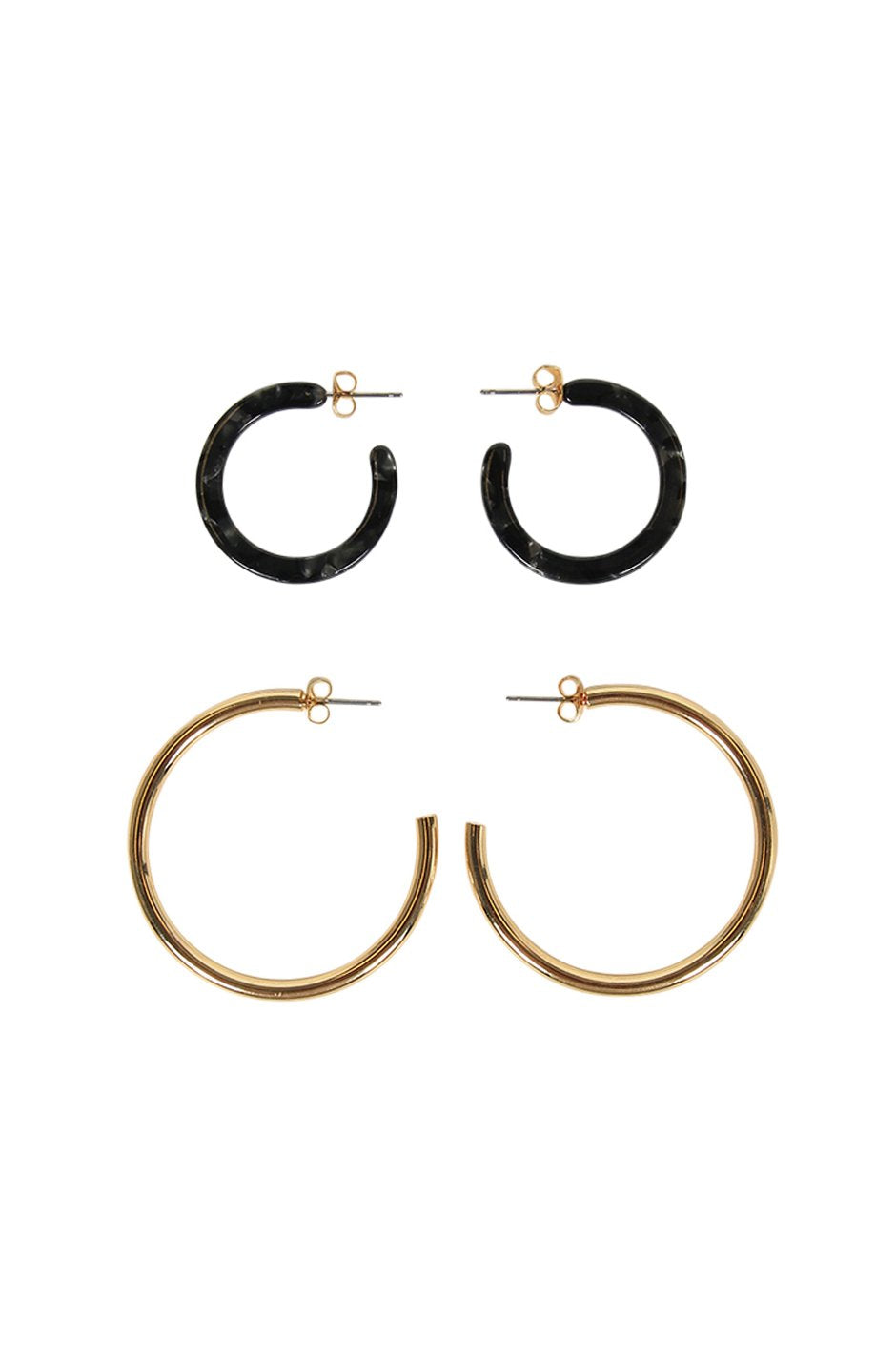 [TEST] Alexis 2 Pack Hoop Earrings