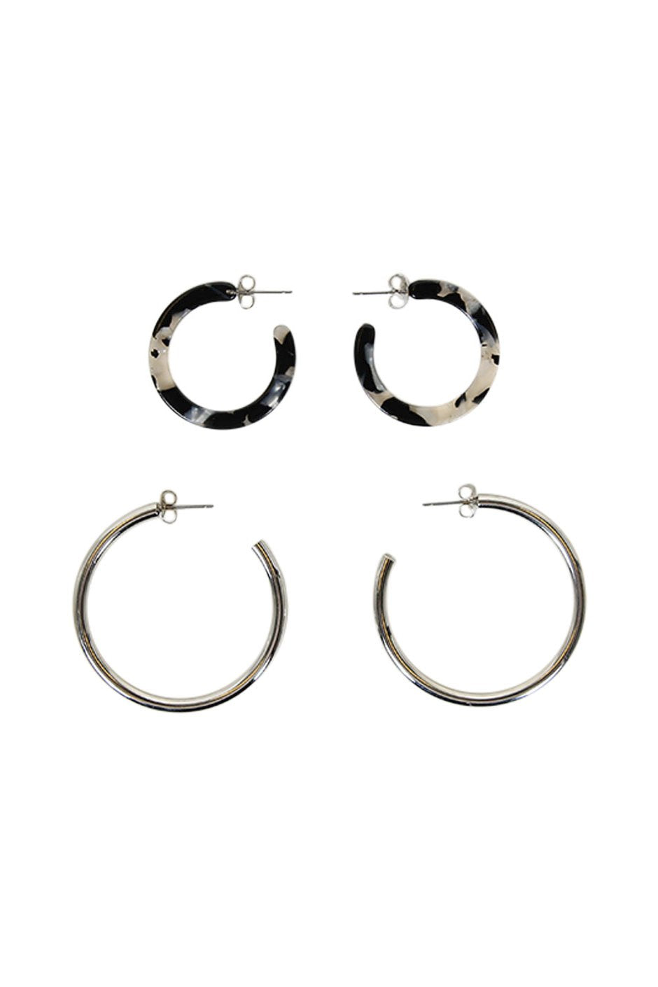 [TEST] Alexis 2 Pack Hoop Earrings