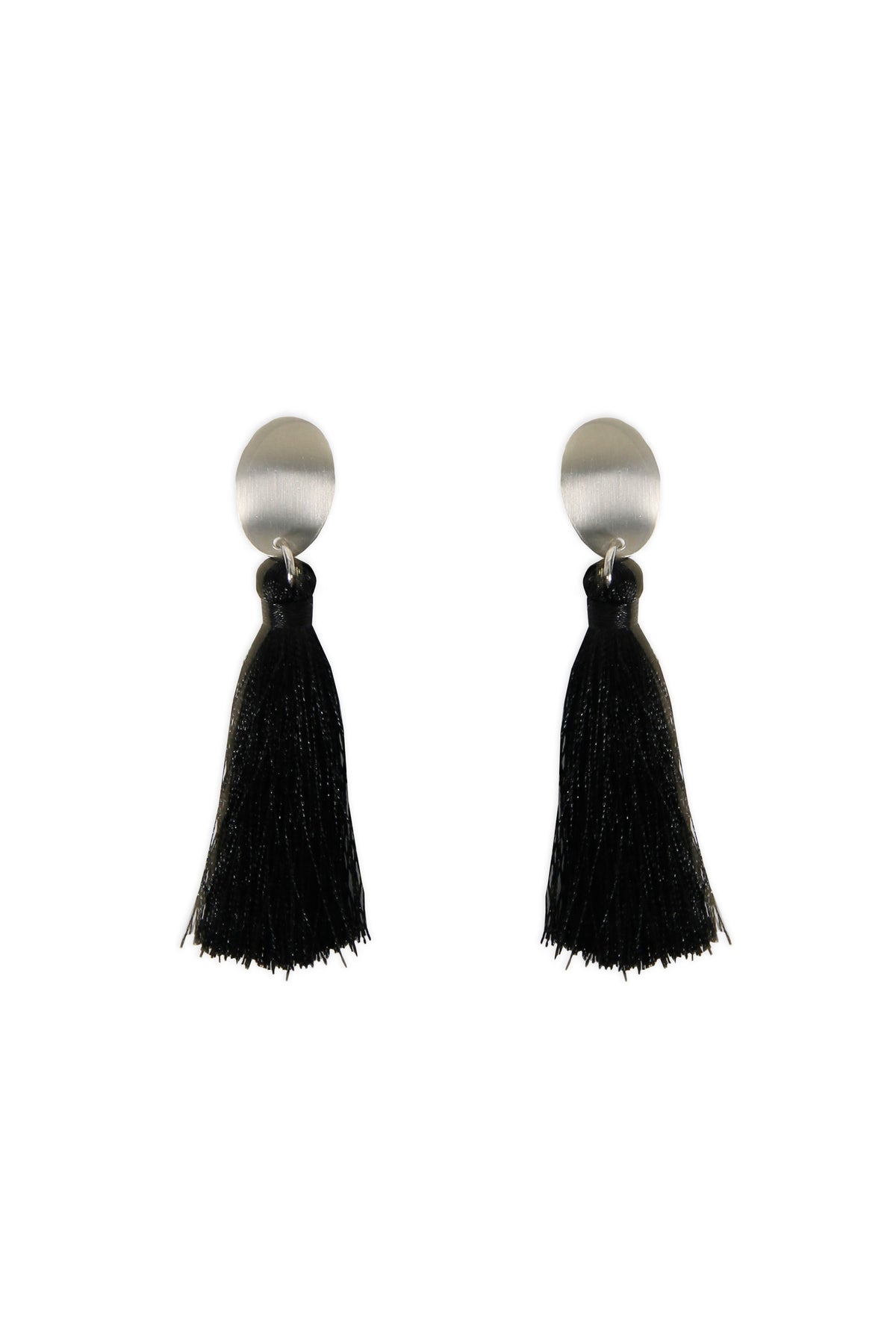 [TEST] Mixed Tassel Disc Earrings