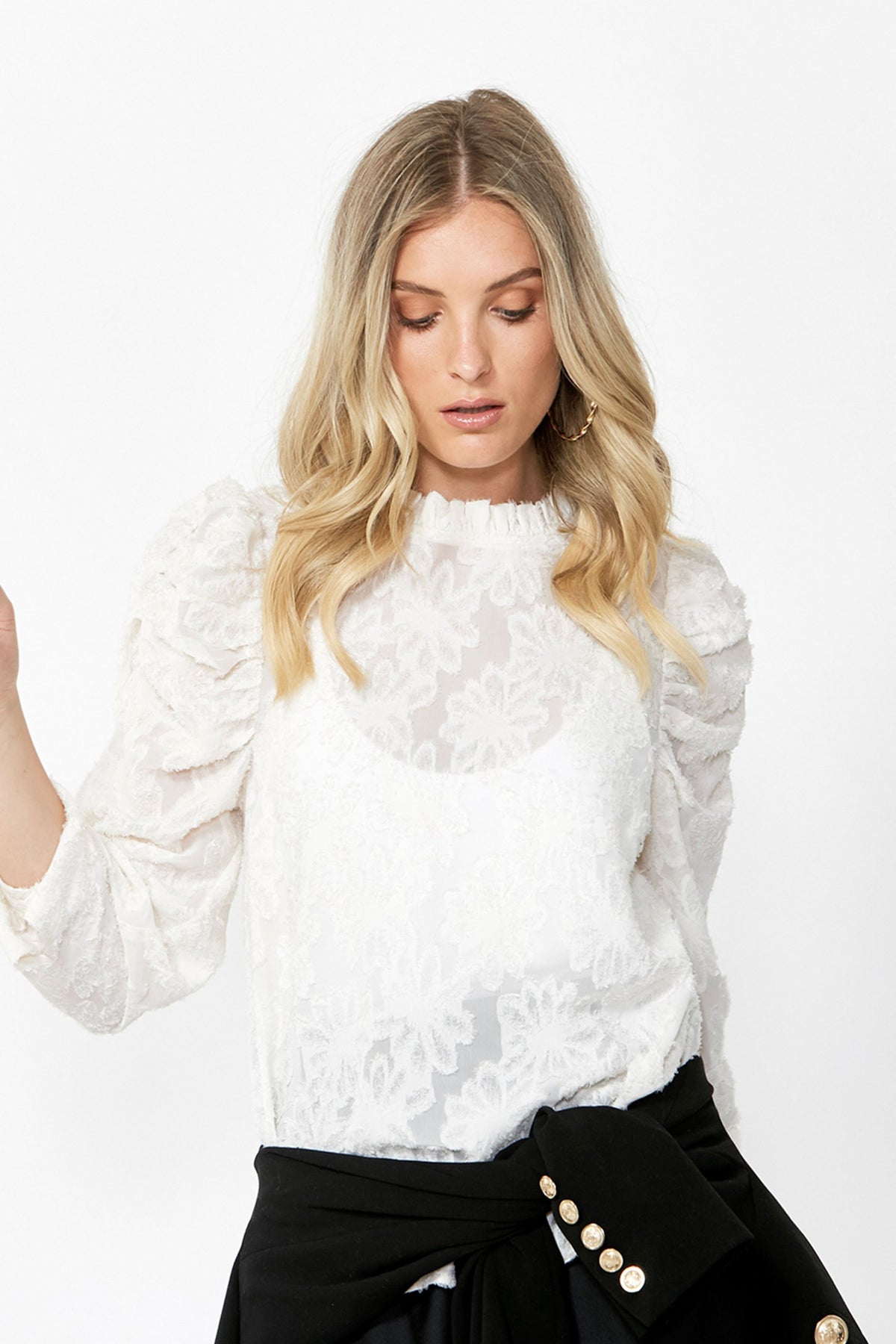 [TEST] Harlie Tuck Sleeve Blouse