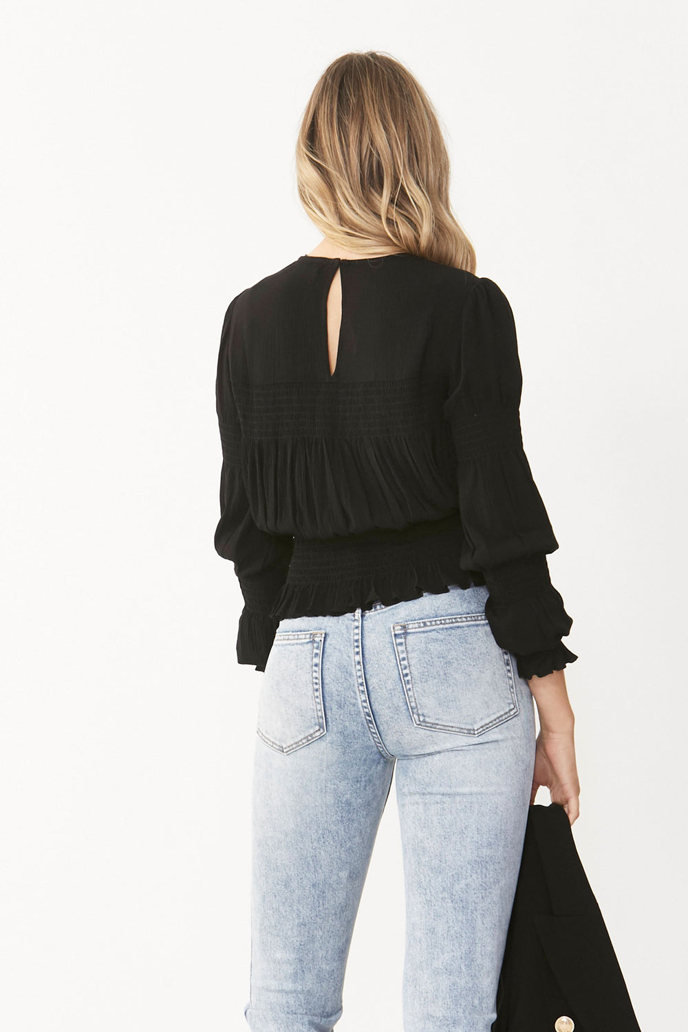[TEST] Miranda Shirred Panel Top
