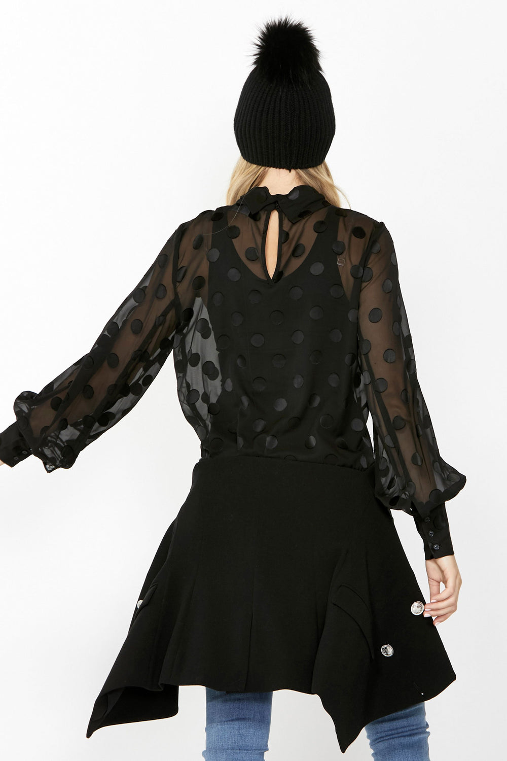 [TEST] Milly Cowl Neck Blouse