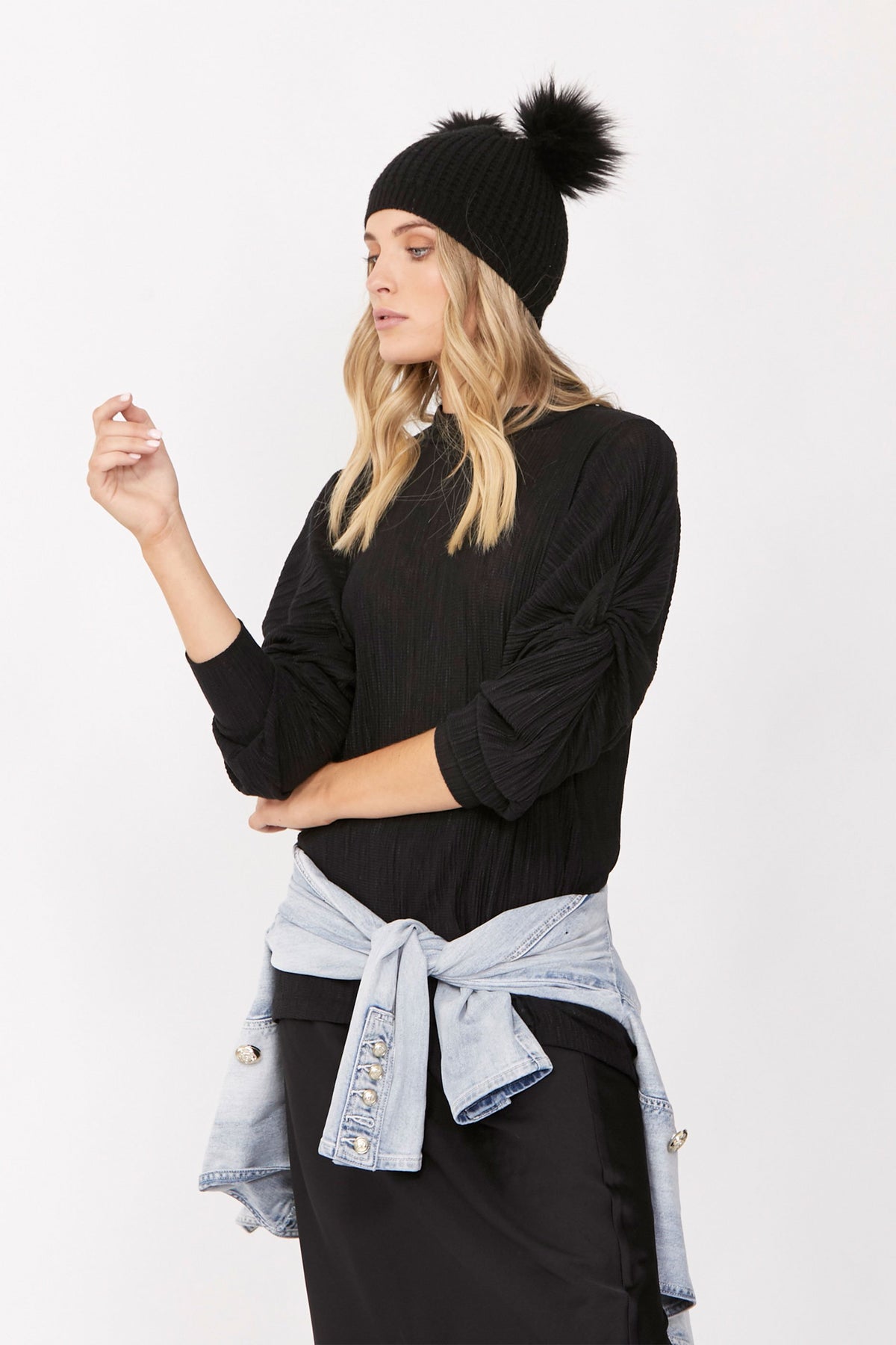 [TEST] Chelsey Knot Sleeve Top