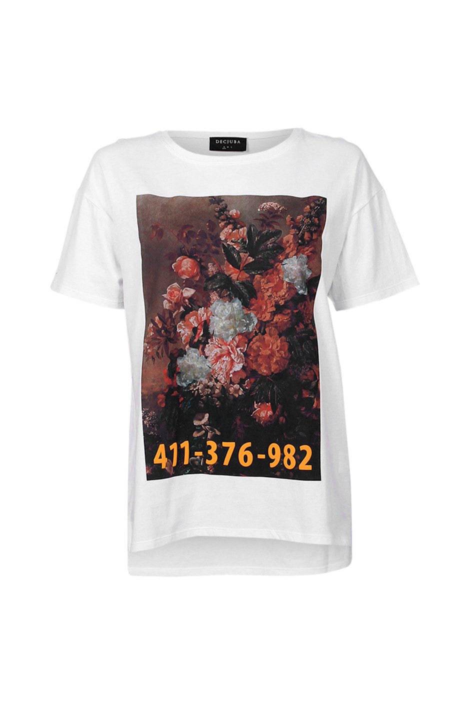 [TEST] Floral Poster Print Tee
