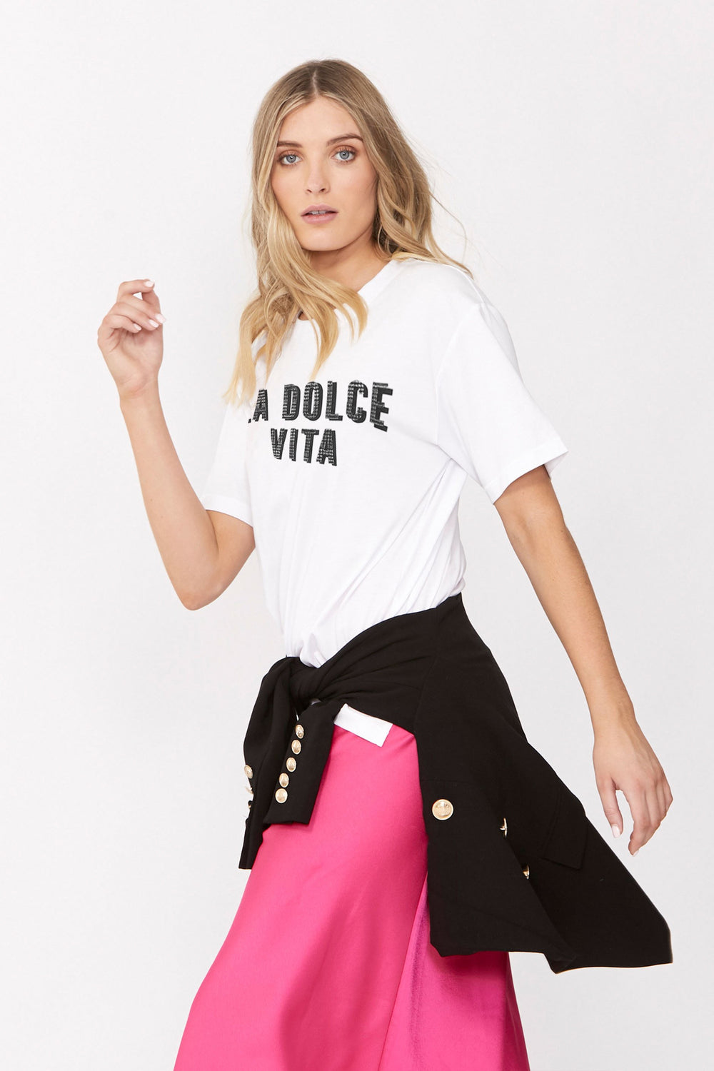 [TEST] La Dolce Vita Check Tee