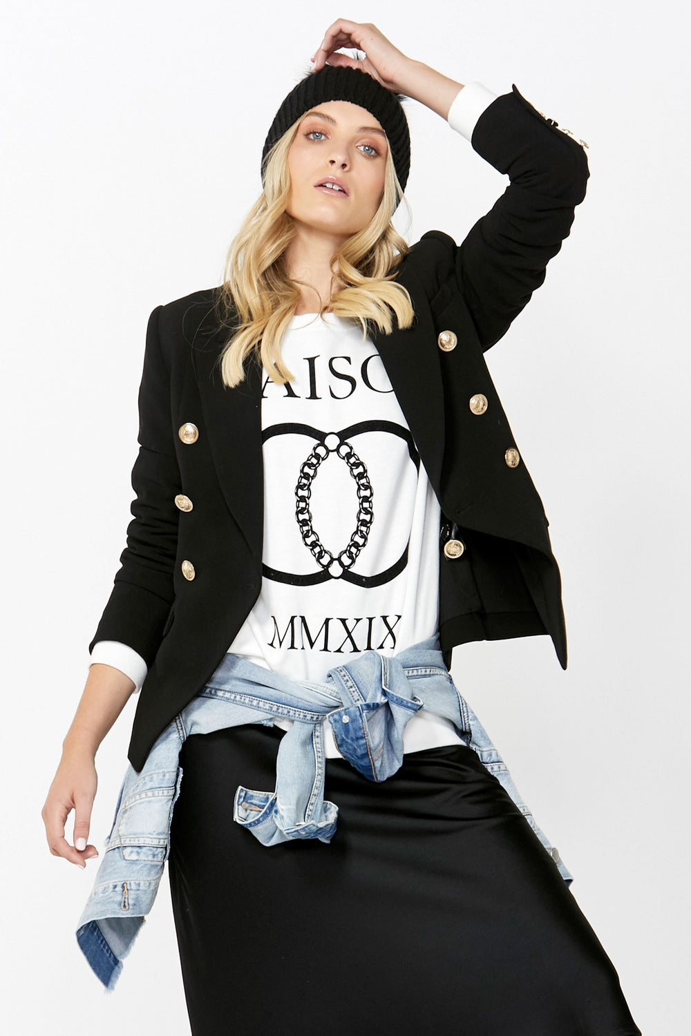 [TEST] Maison Flocked Sweat