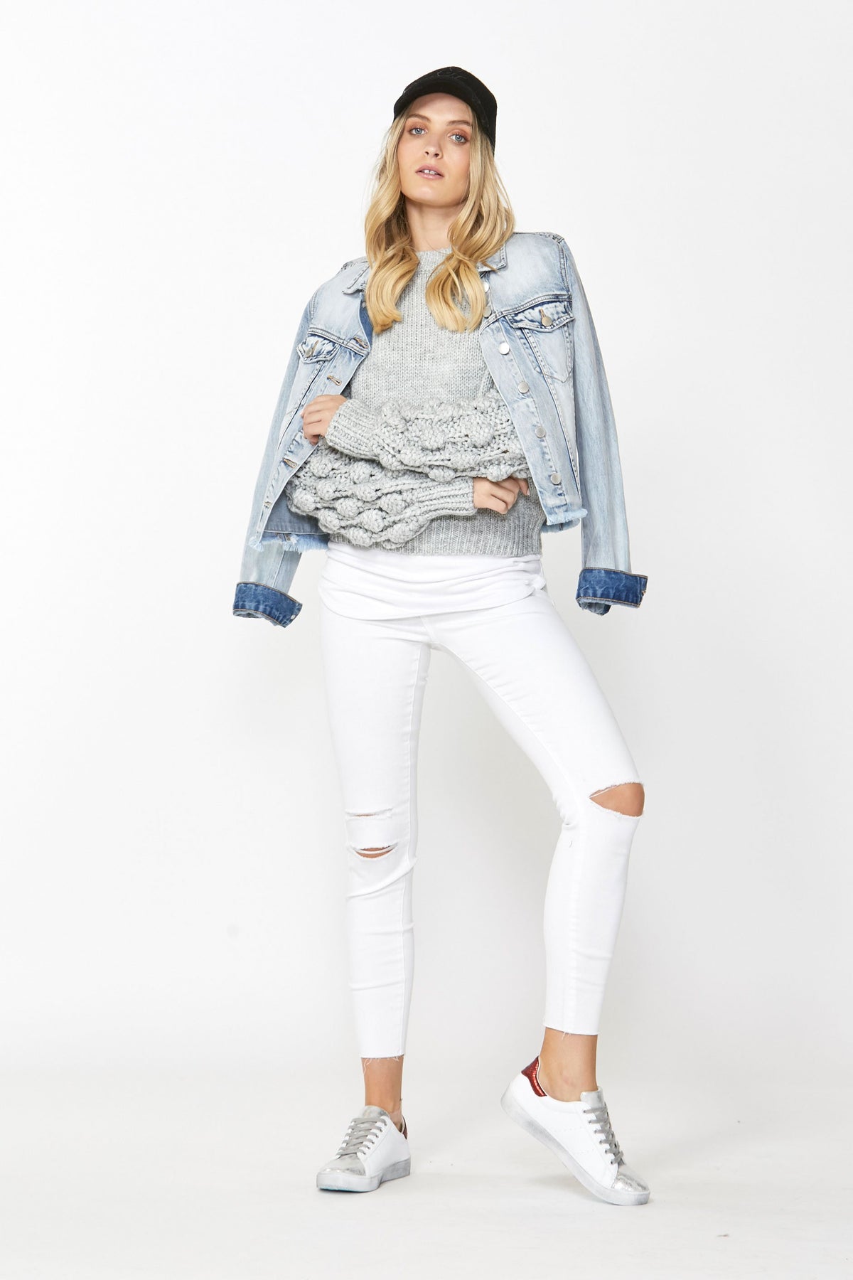 [TEST] Bonita Pom Sleeve Pullover
