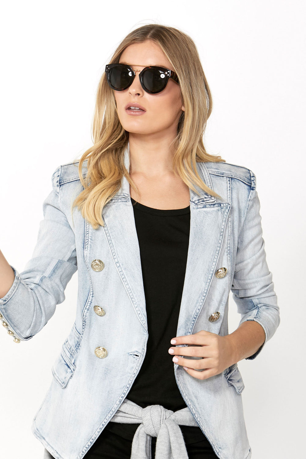 [TEST] Pia Metal Bridge Sunglasses