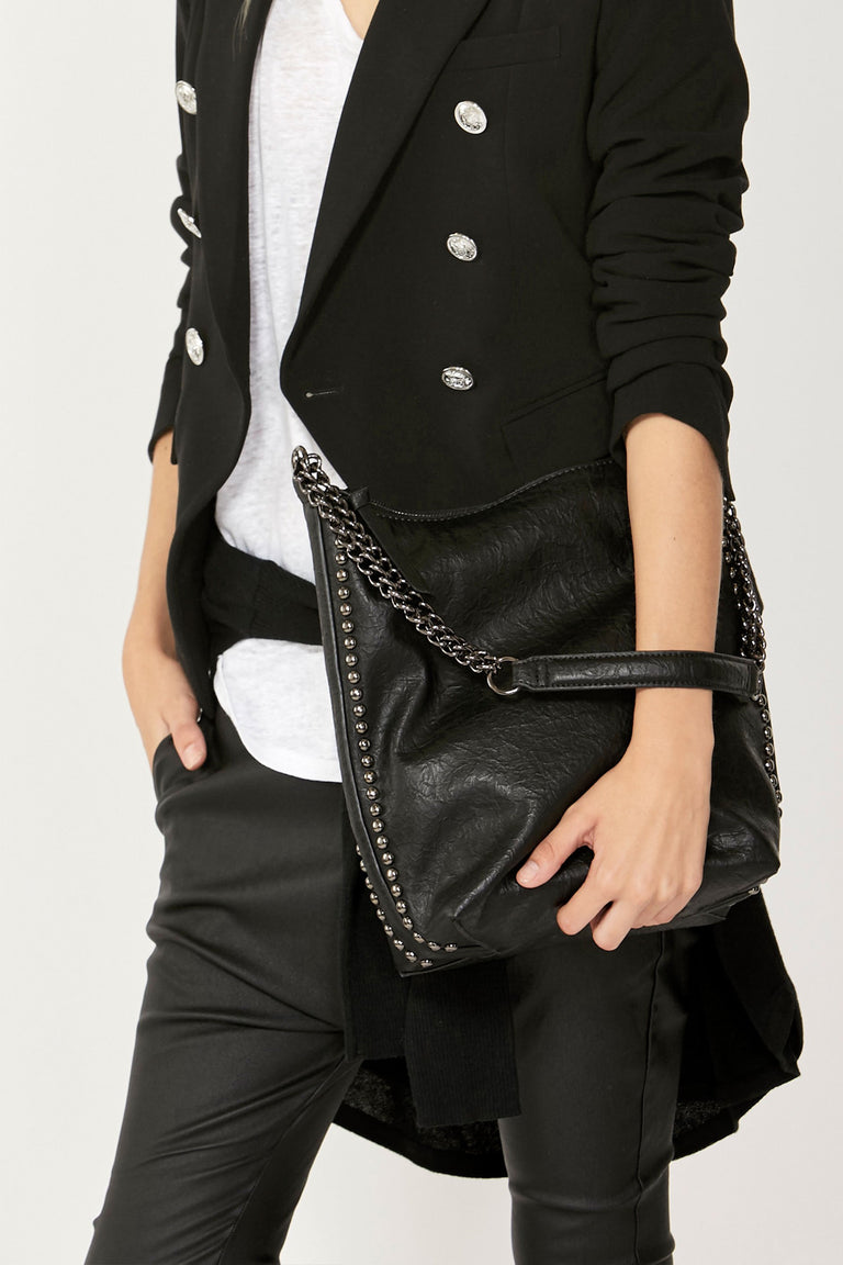 [TEST] Ash Studded Shoulder Bag