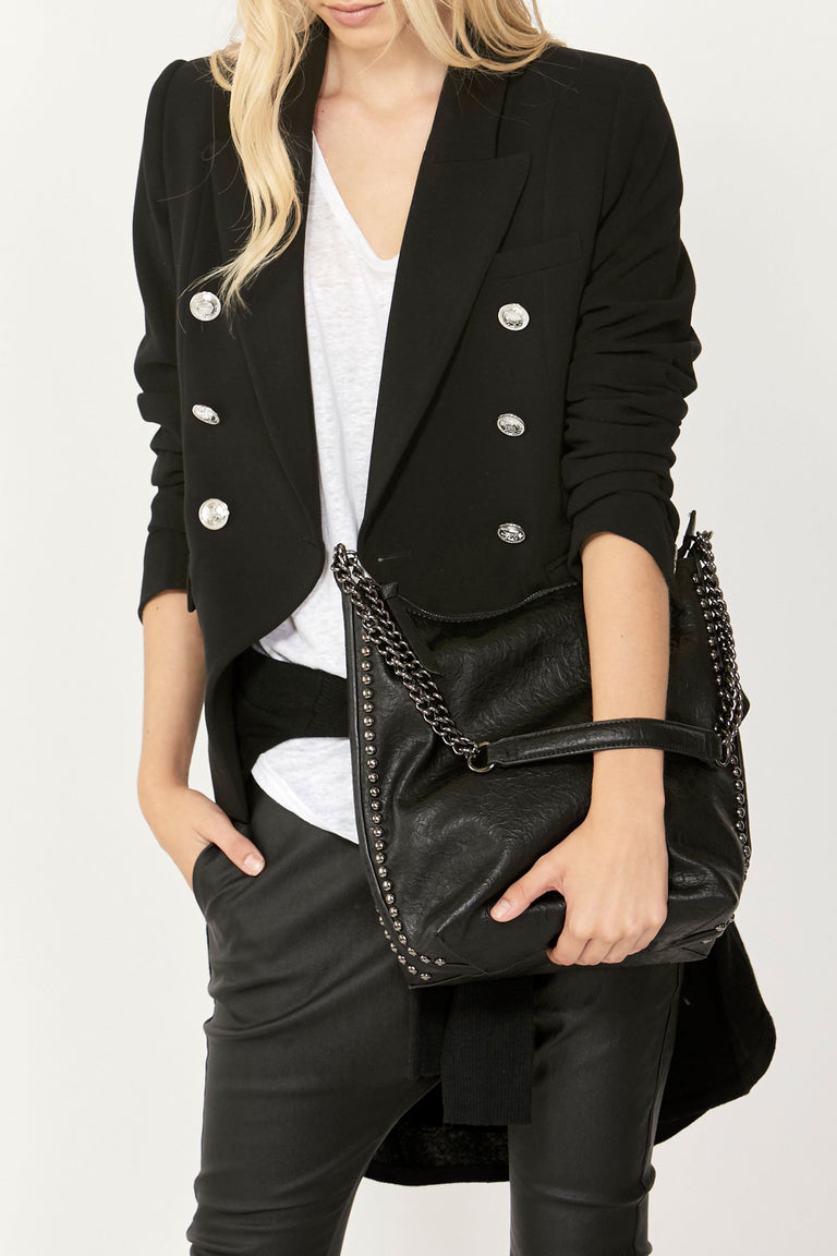 [TEST] Ash Studded Shoulder Bag