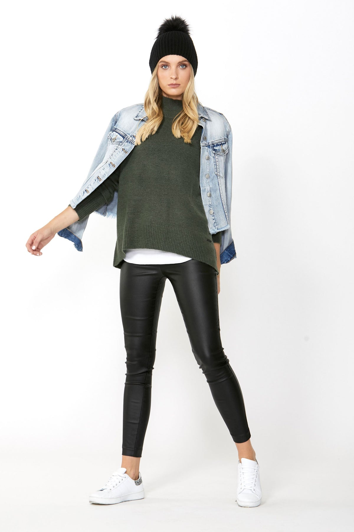 [TEST] Asha High Neck Pullover