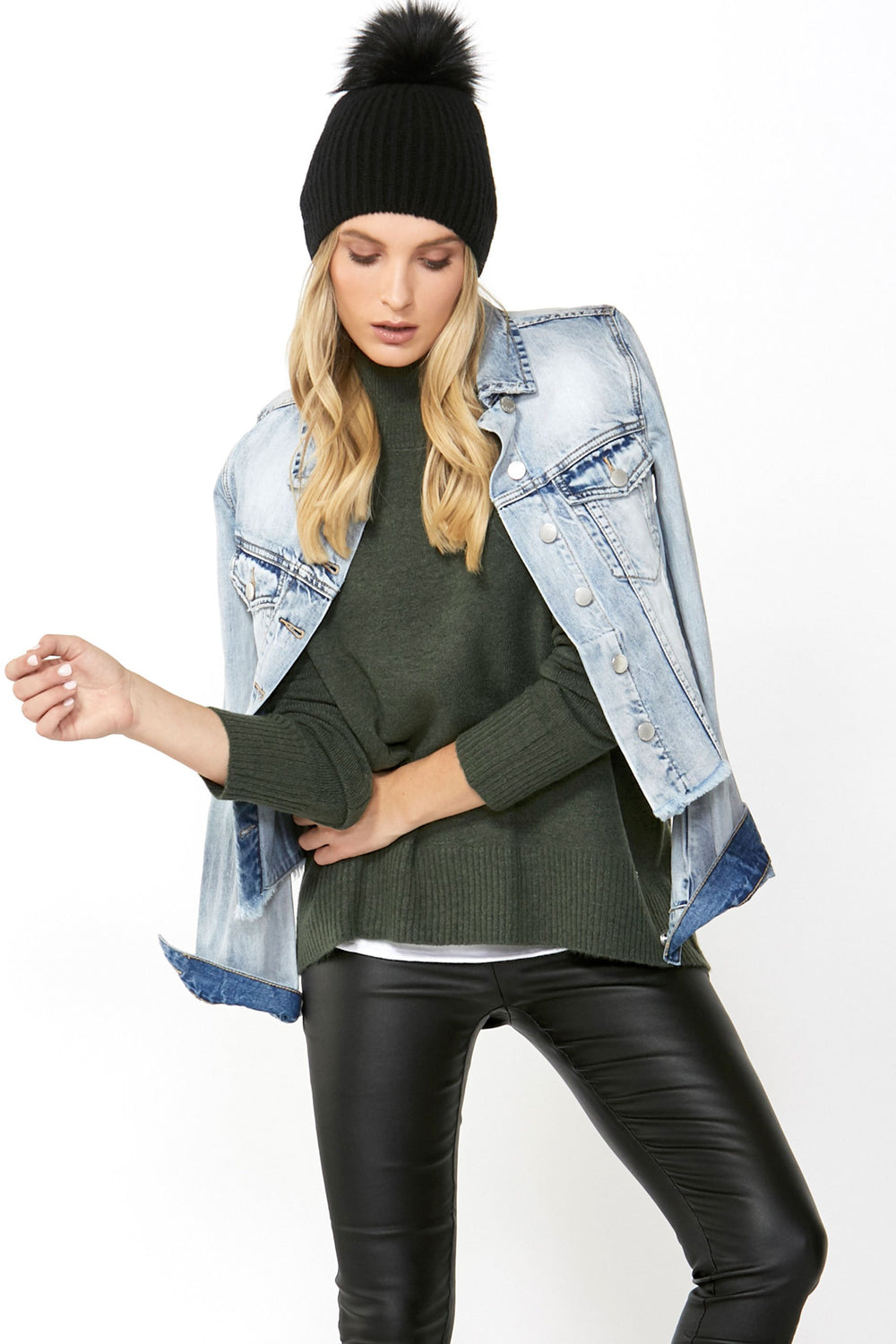 [TEST] Asha High Neck Pullover
