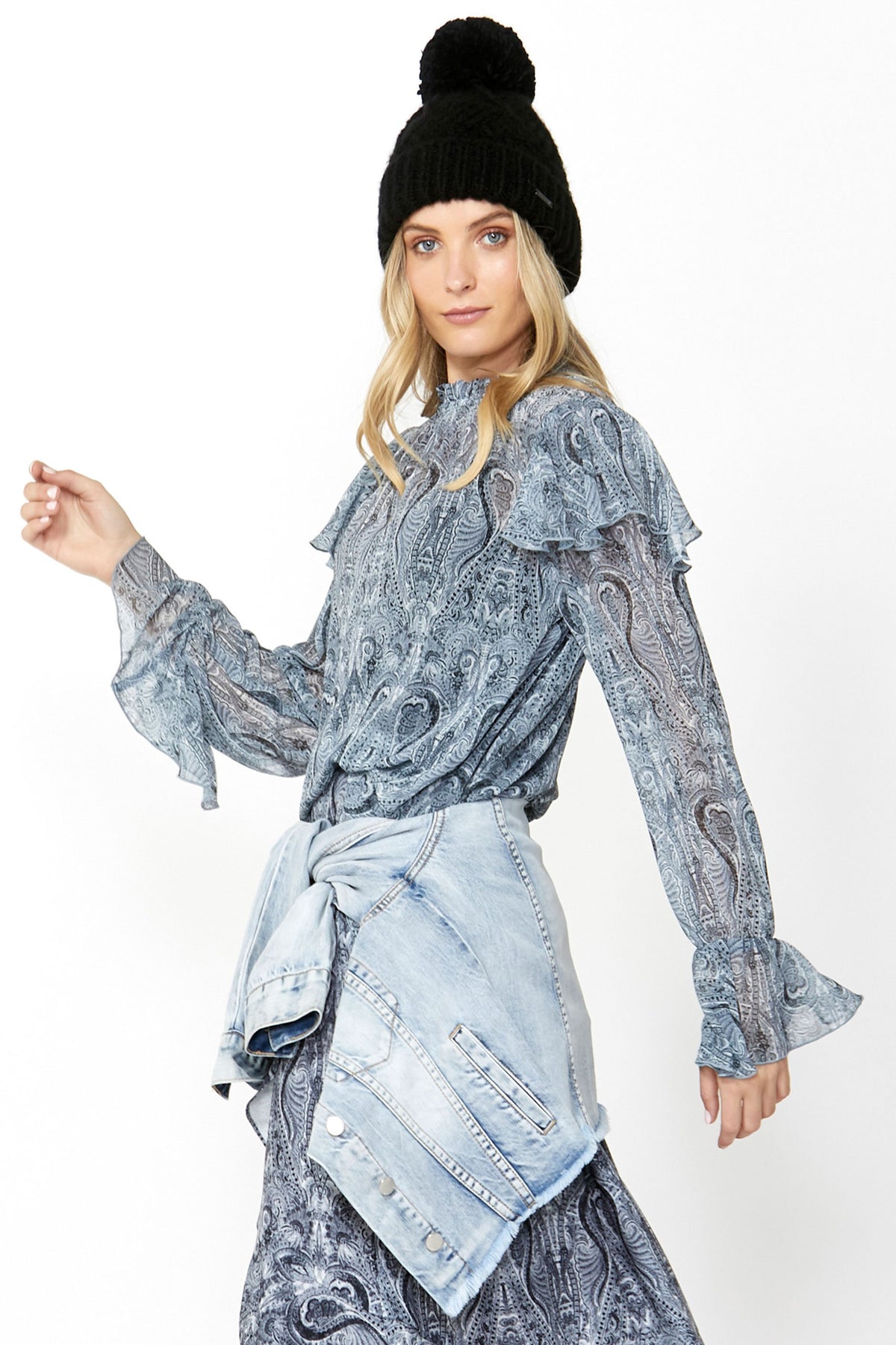 [TEST] Priya Ruffle Blouse