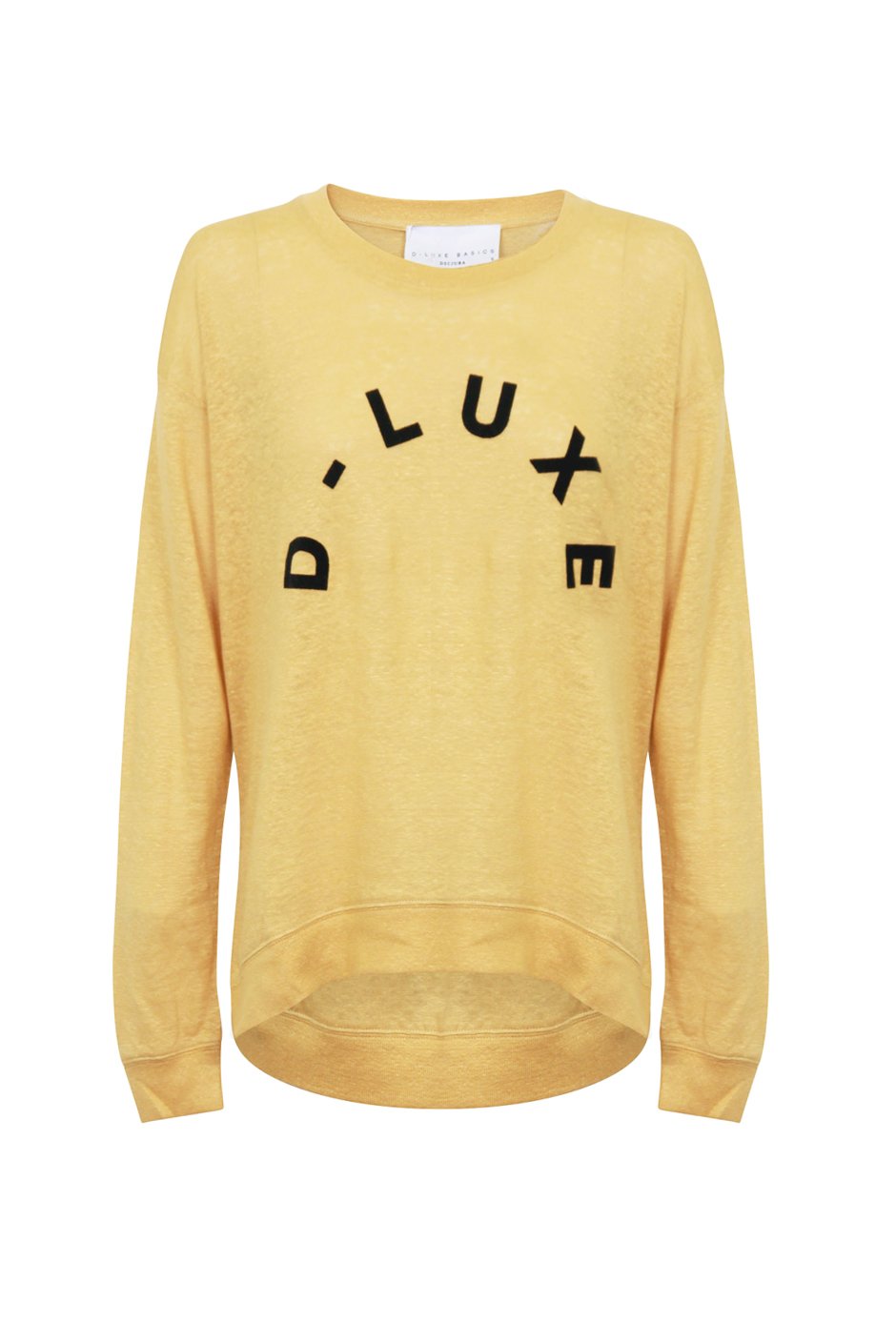 [TEST] D-Luxe Linen Logo Tee