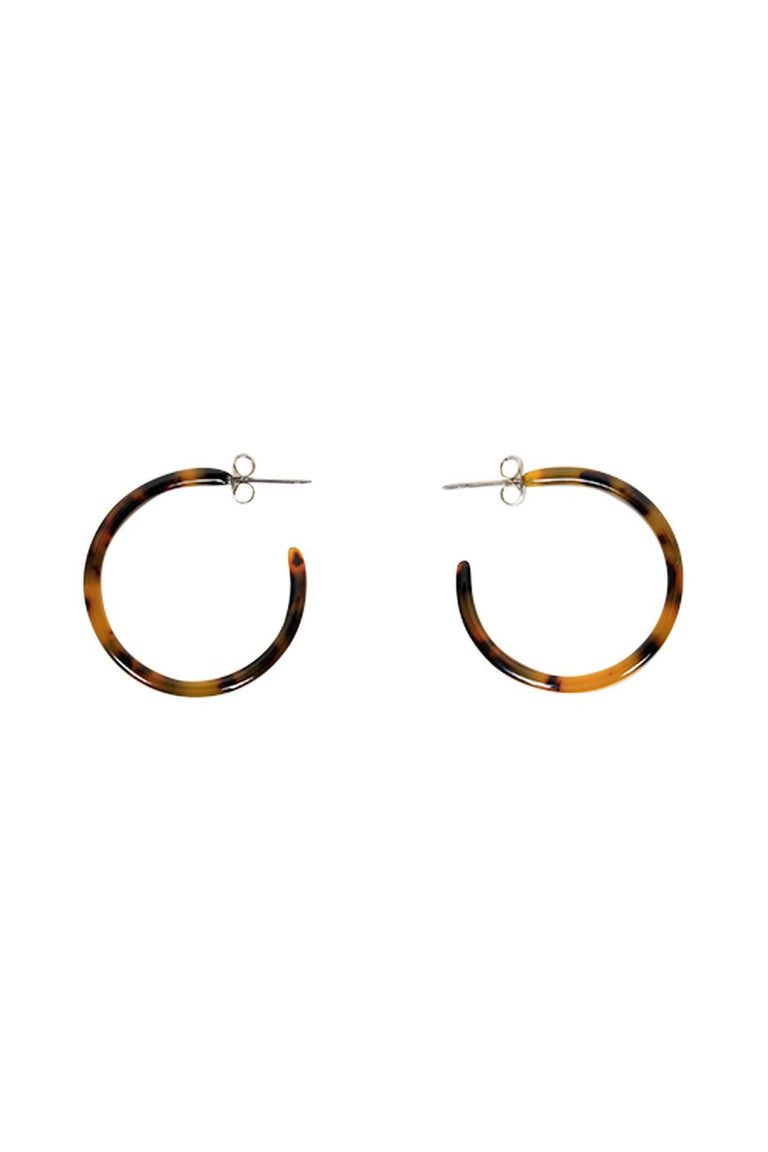 [TEST] Abby Resin Hoop Earrings