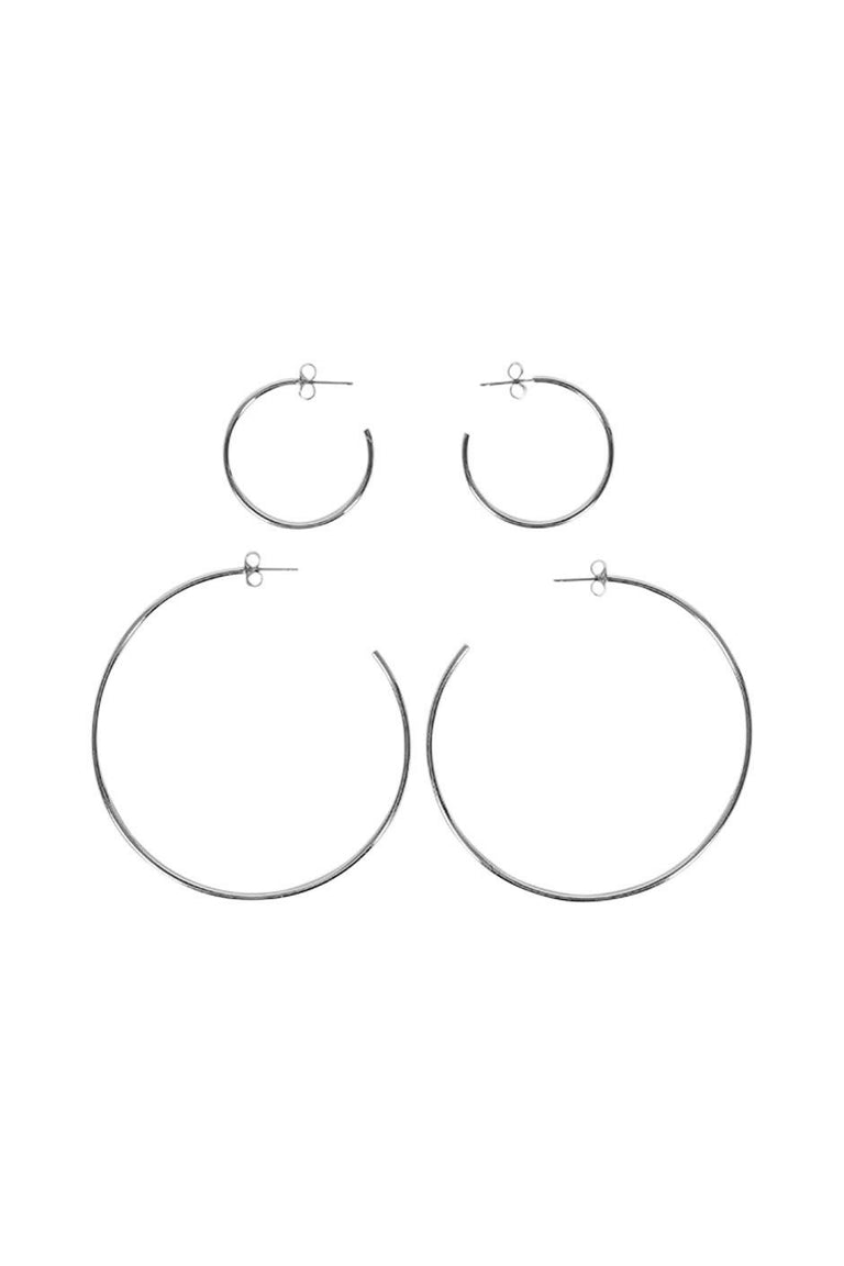 [TEST] Ava Small Large Hoop Earrings