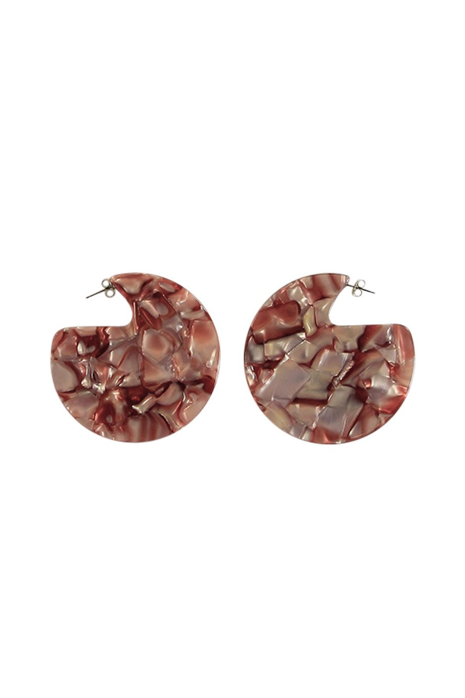 [TEST] Maddie Resin Disc Earrings