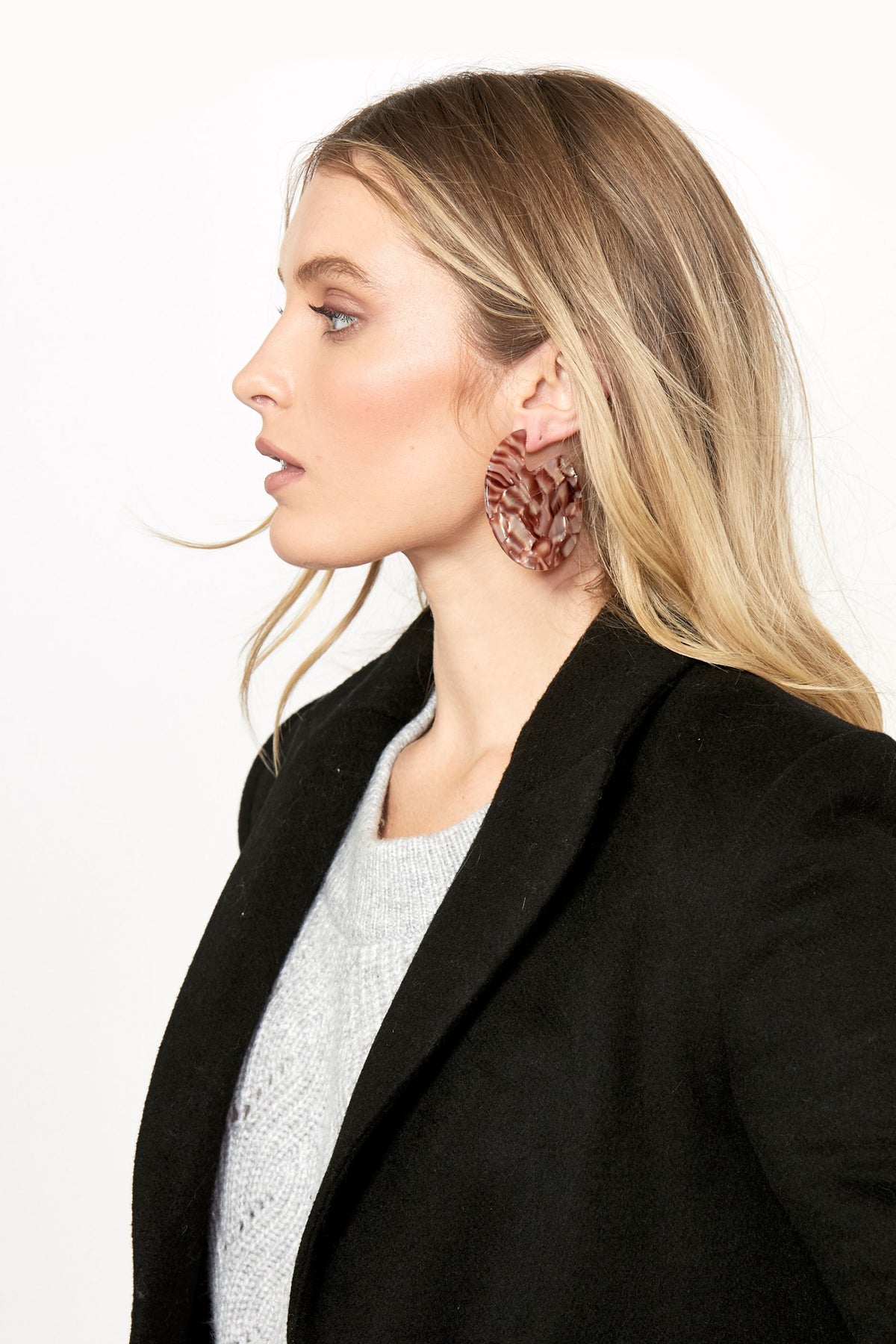 [TEST] Maddie Resin Disc Earrings