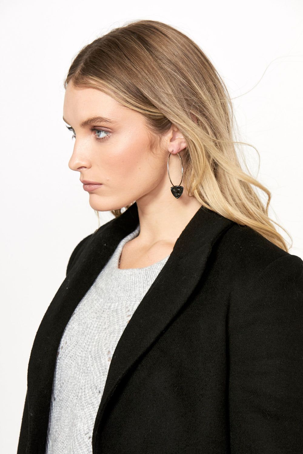 [TEST] Mischa Resin Drop Hoop Earring