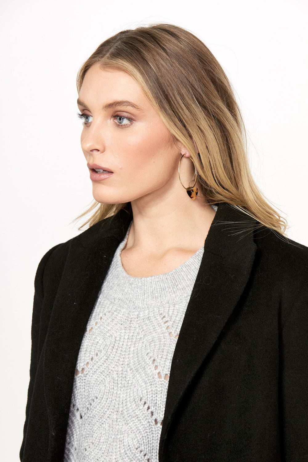 [TEST] Mischa Resin Drop Hoop Earring