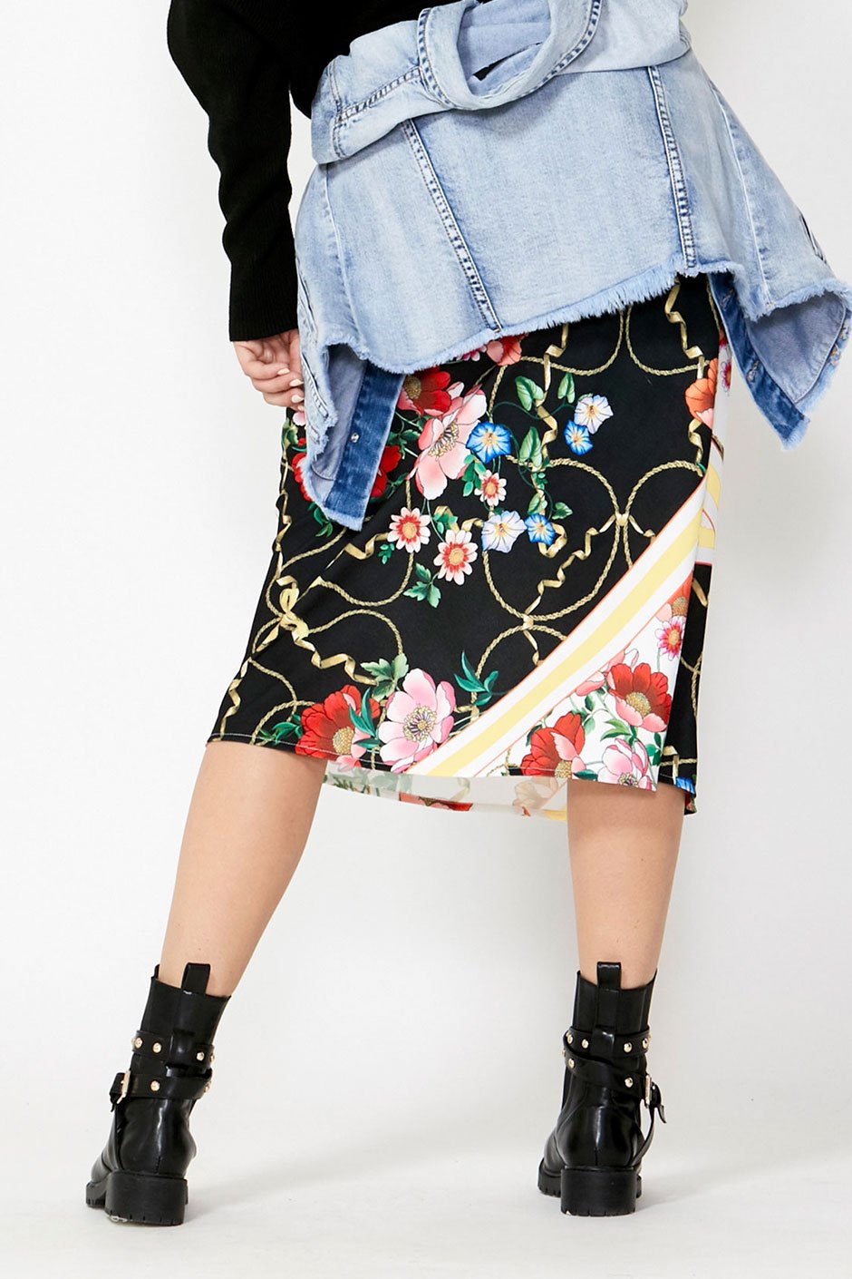 [TEST] Bridget Printed Midi Skirt