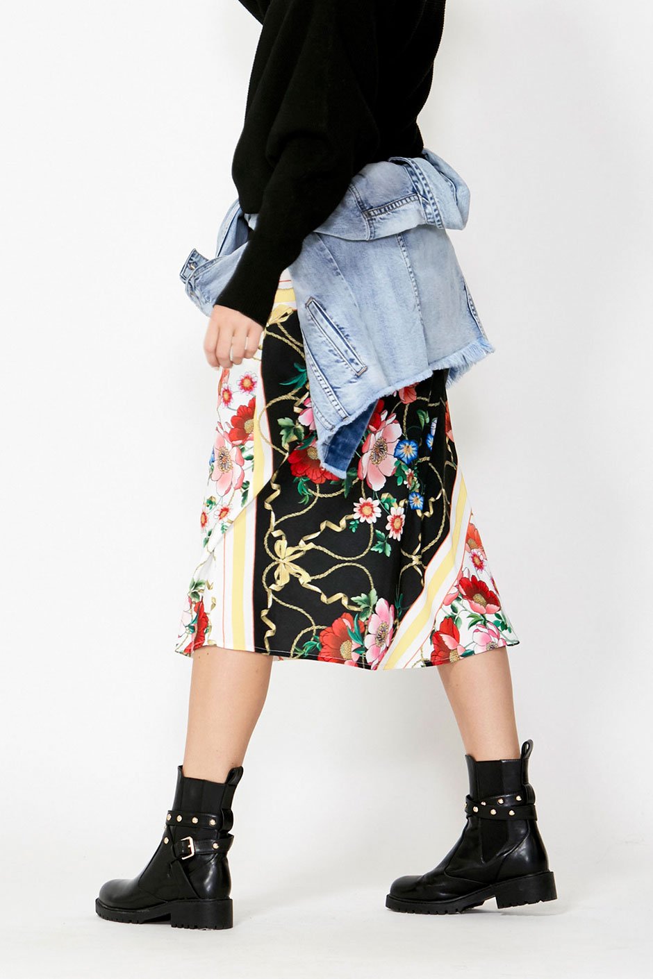 [TEST] Bridget Printed Midi Skirt
