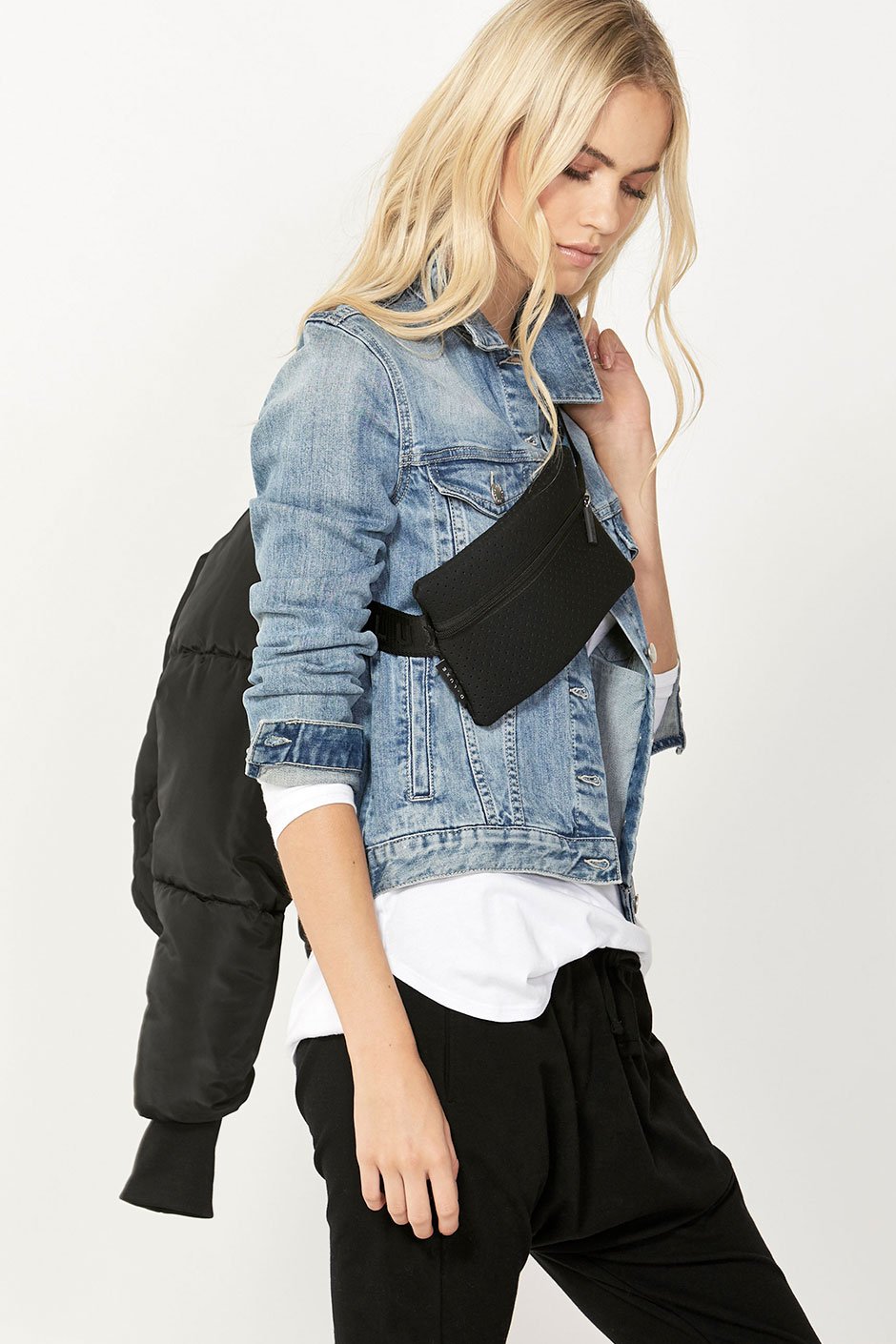 [TEST] Luxe Punched Neoprene Belt Bag