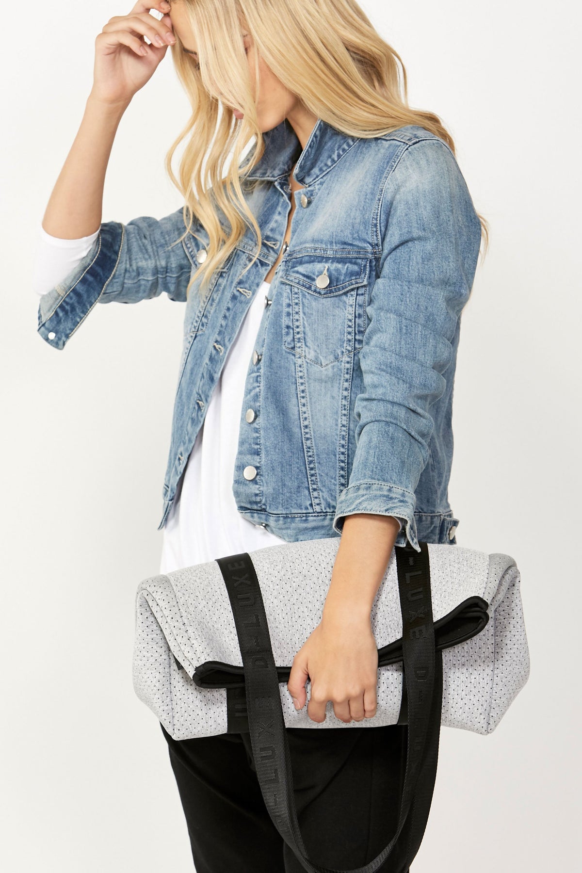 [TEST] D-Luxe Logo Neoprene Tote Bag