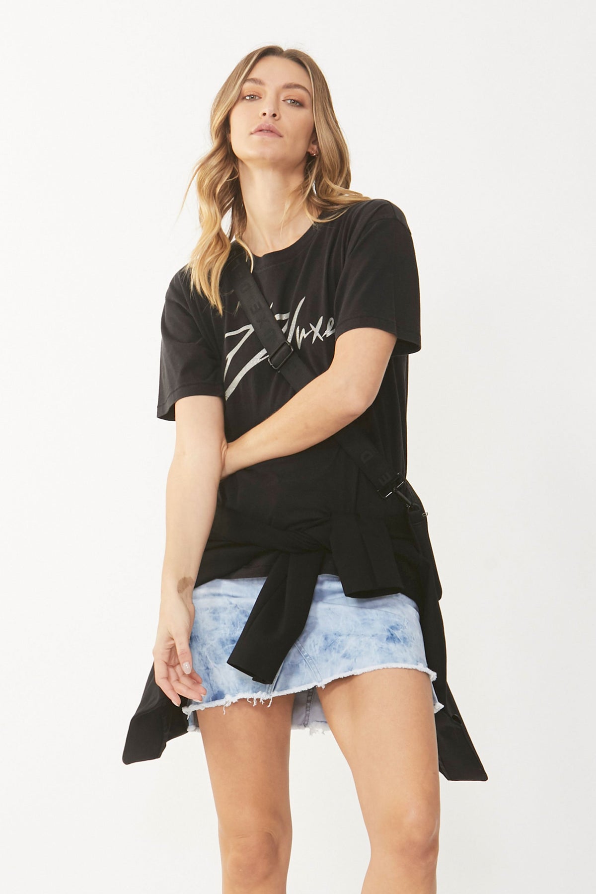 [TEST] Luxe Glitter Logo Tee