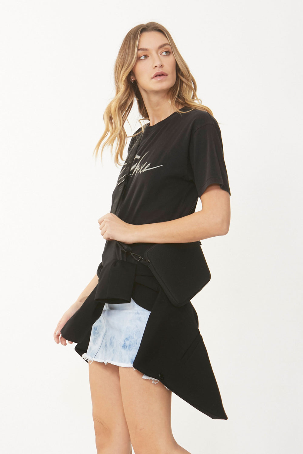 [TEST] Luxe Glitter Logo Tee