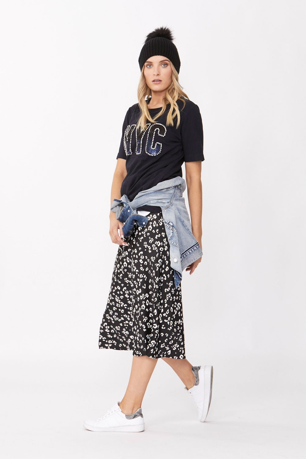 [TEST] NYC Embellished Sequin Tee