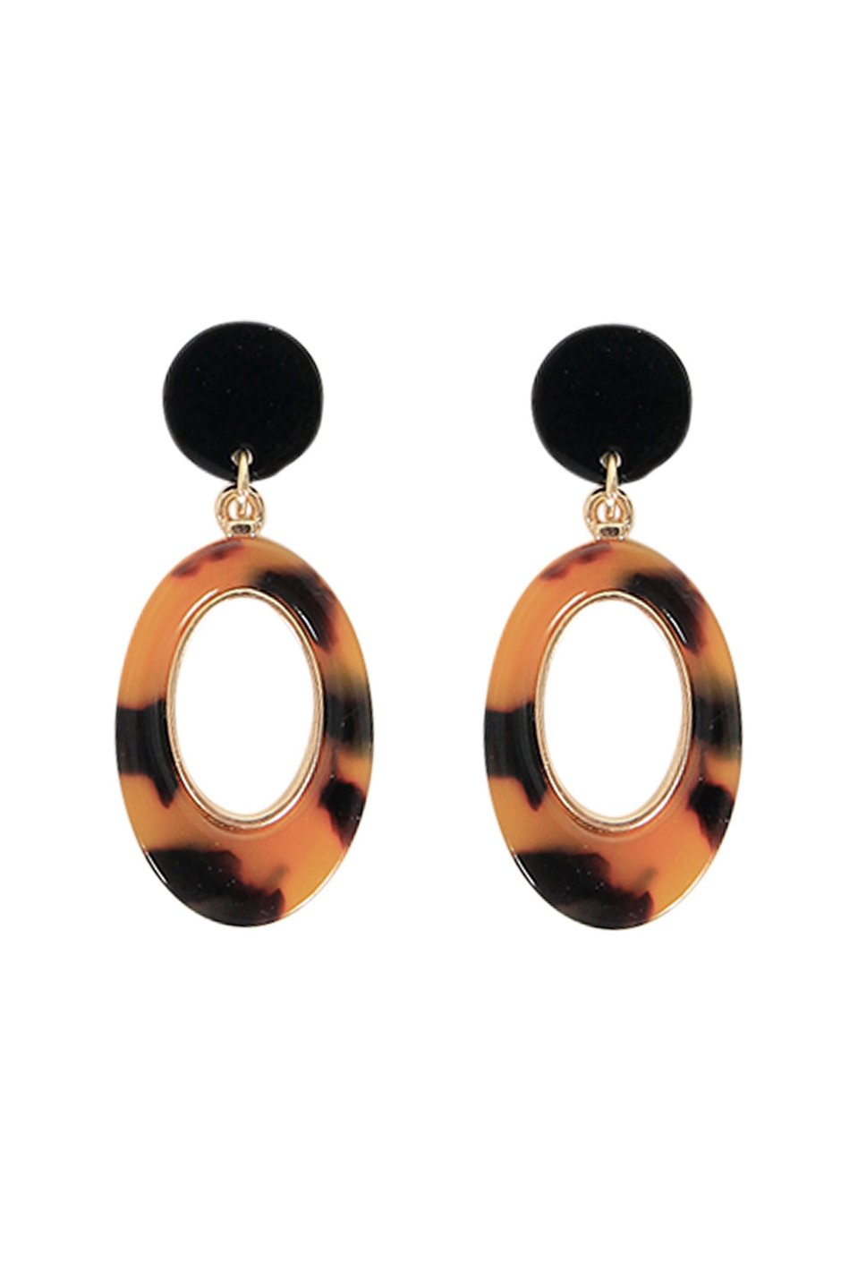 [TEST] Jessi Mixed Oval Drop Earrings
