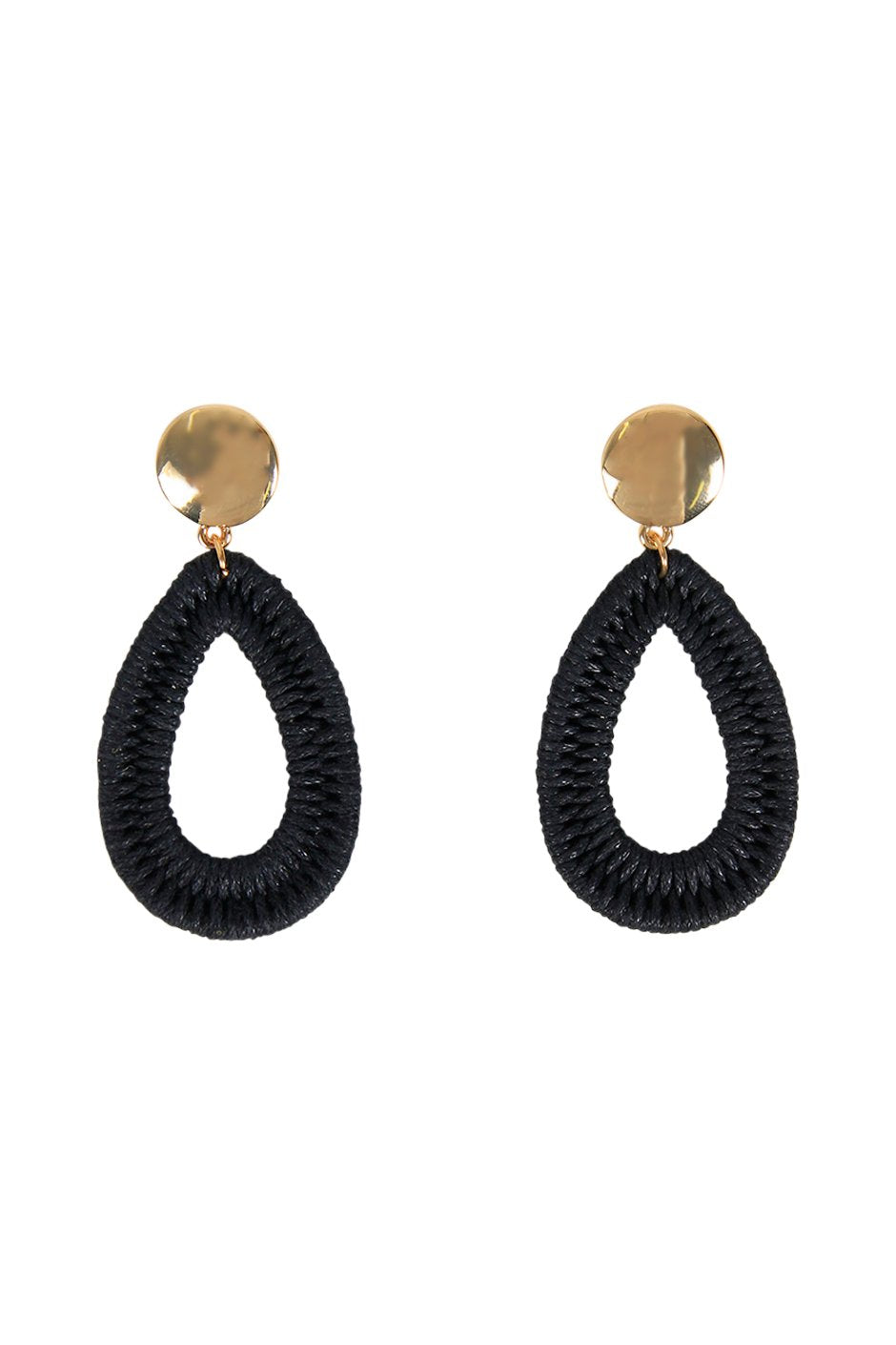 [TEST] Tess Woven Diamond Earrings