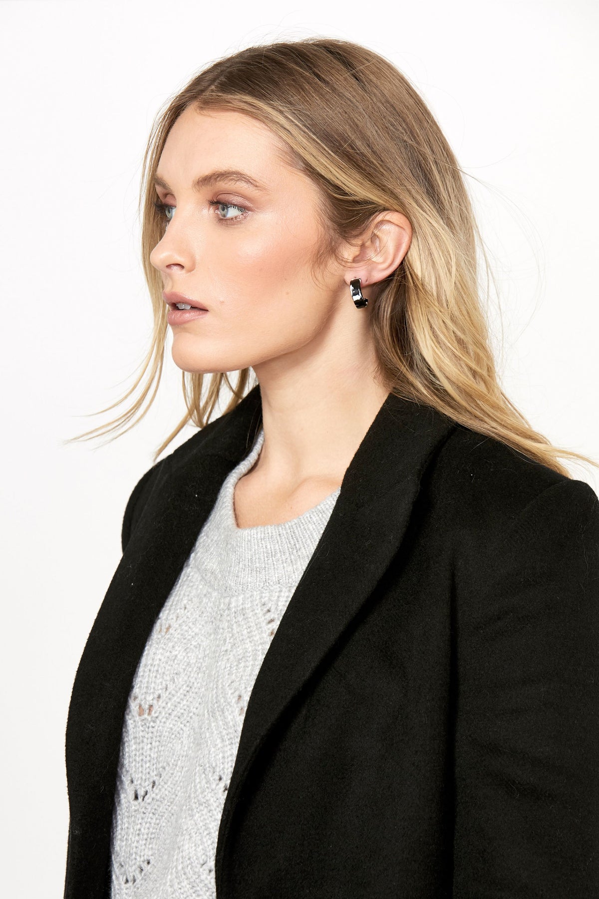 [TEST] Grace Small Resin Hoop Earring
