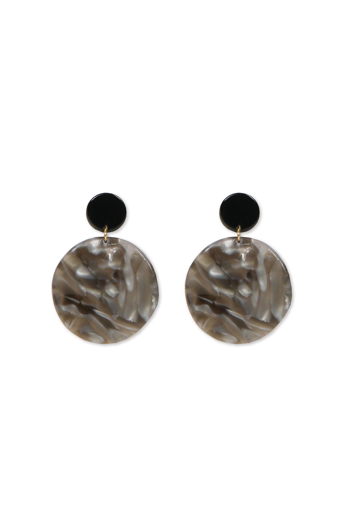 [TEST] Alika Resin Disc Earrings