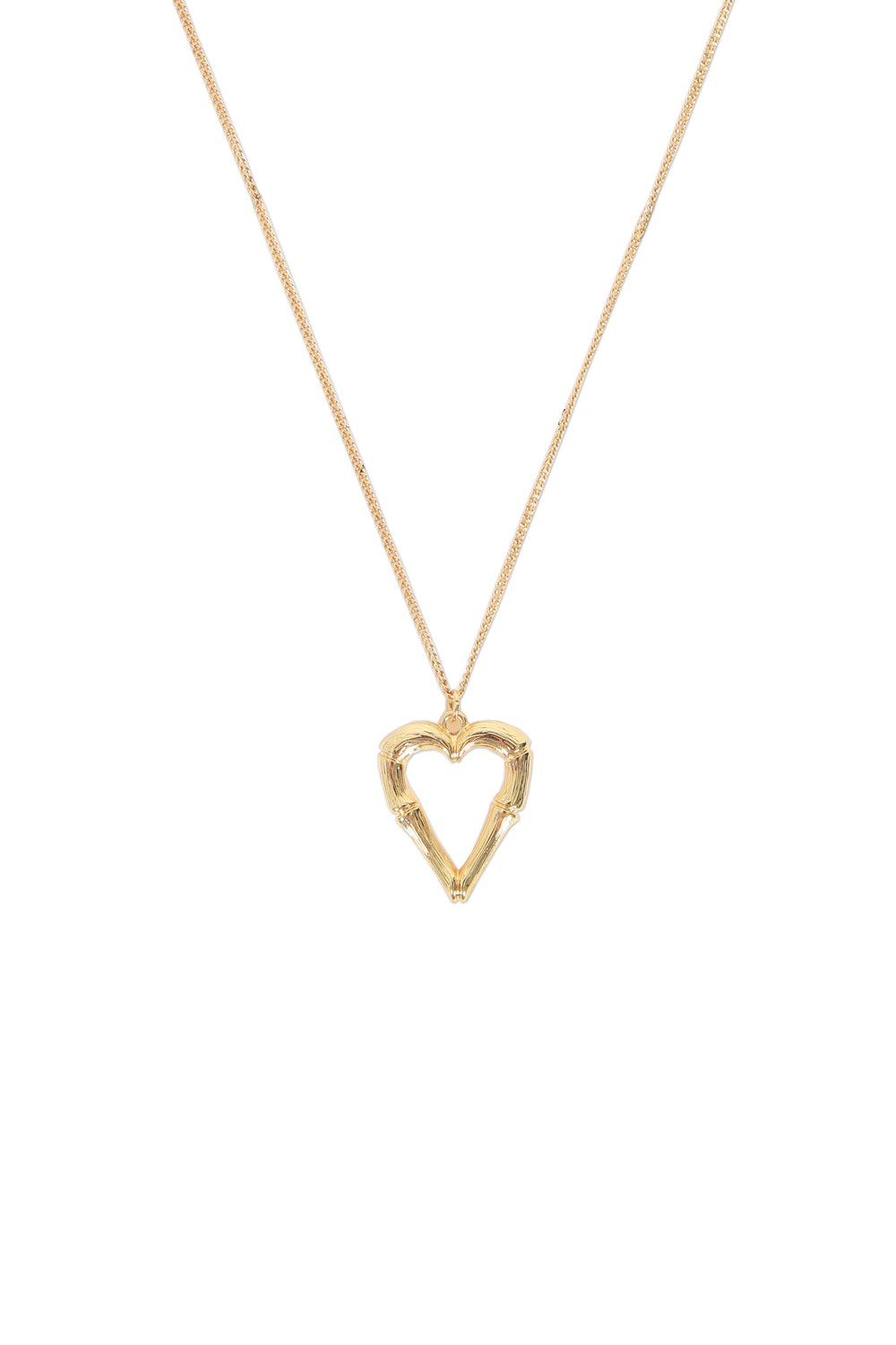 [TEST] Bamboo Initial Necklace