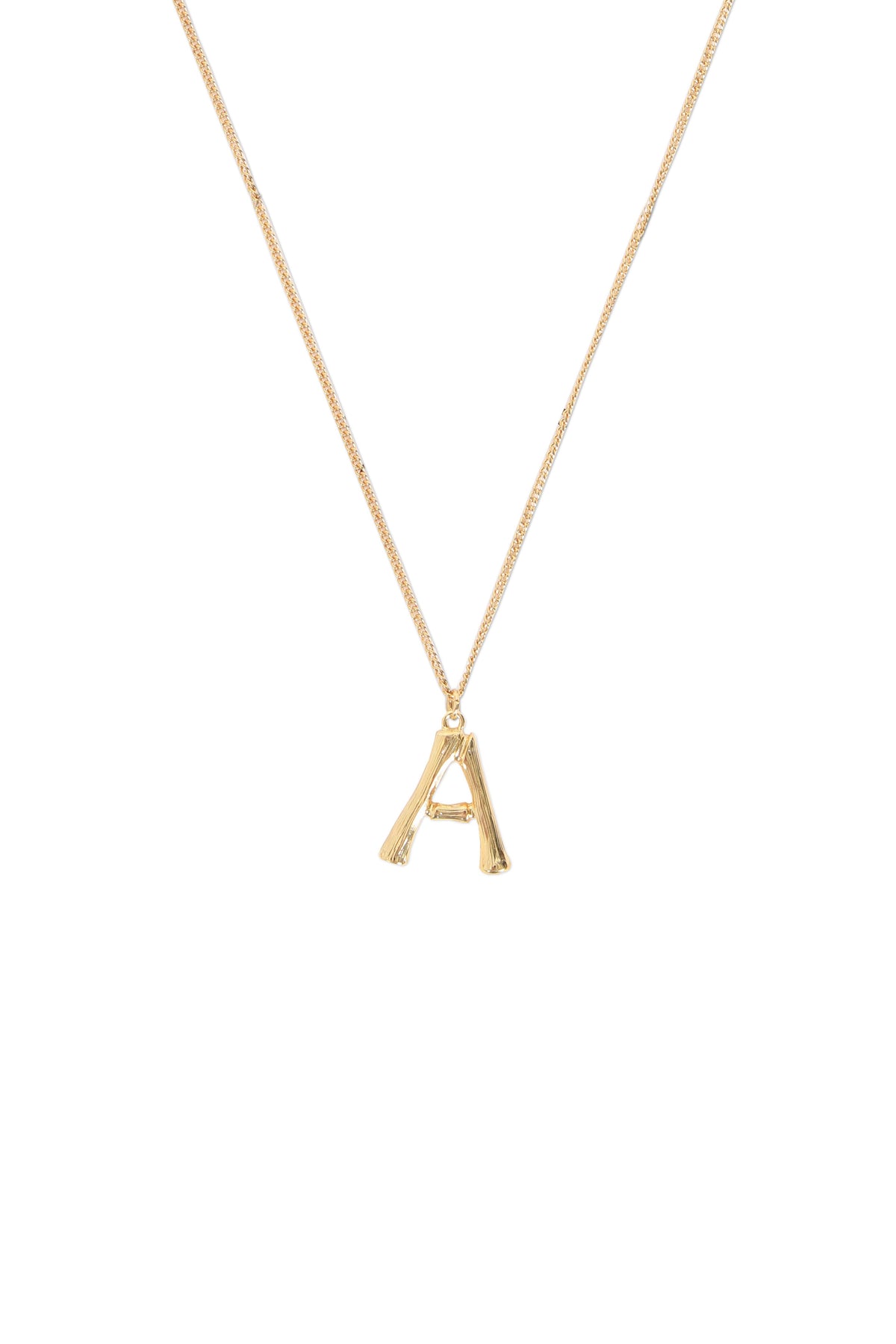 [TEST] Bamboo Initial Necklace
