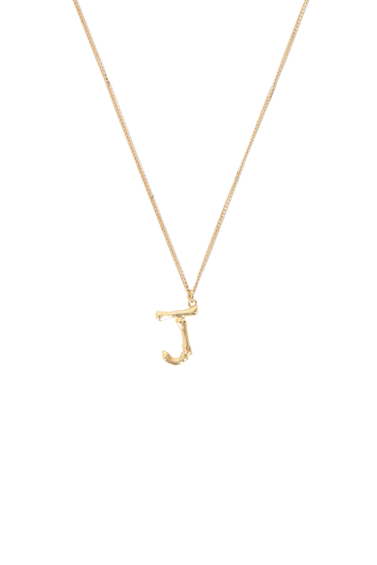 [TEST] Bamboo Initial Necklace