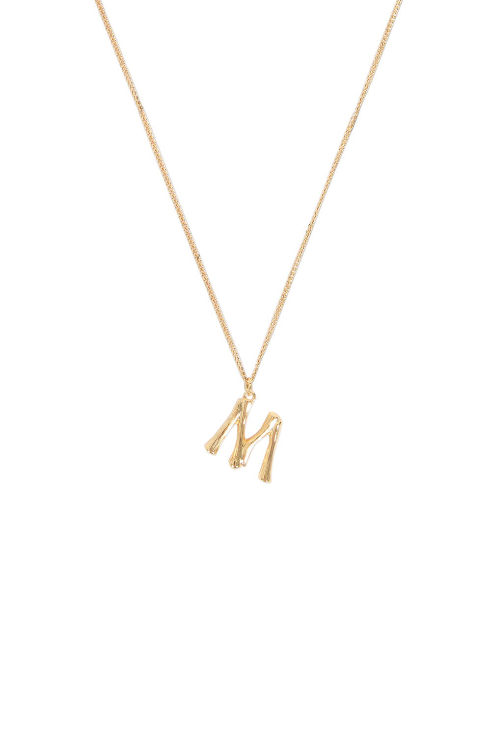 [TEST] Bamboo Initial Necklace