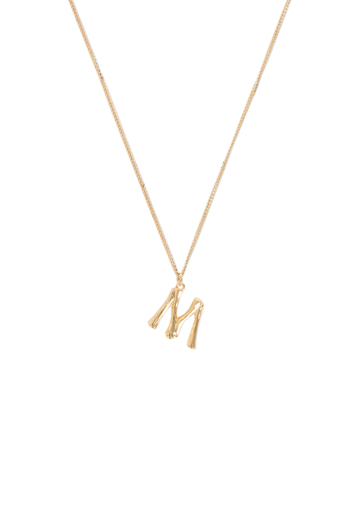 [TEST] Bamboo Initial Necklace