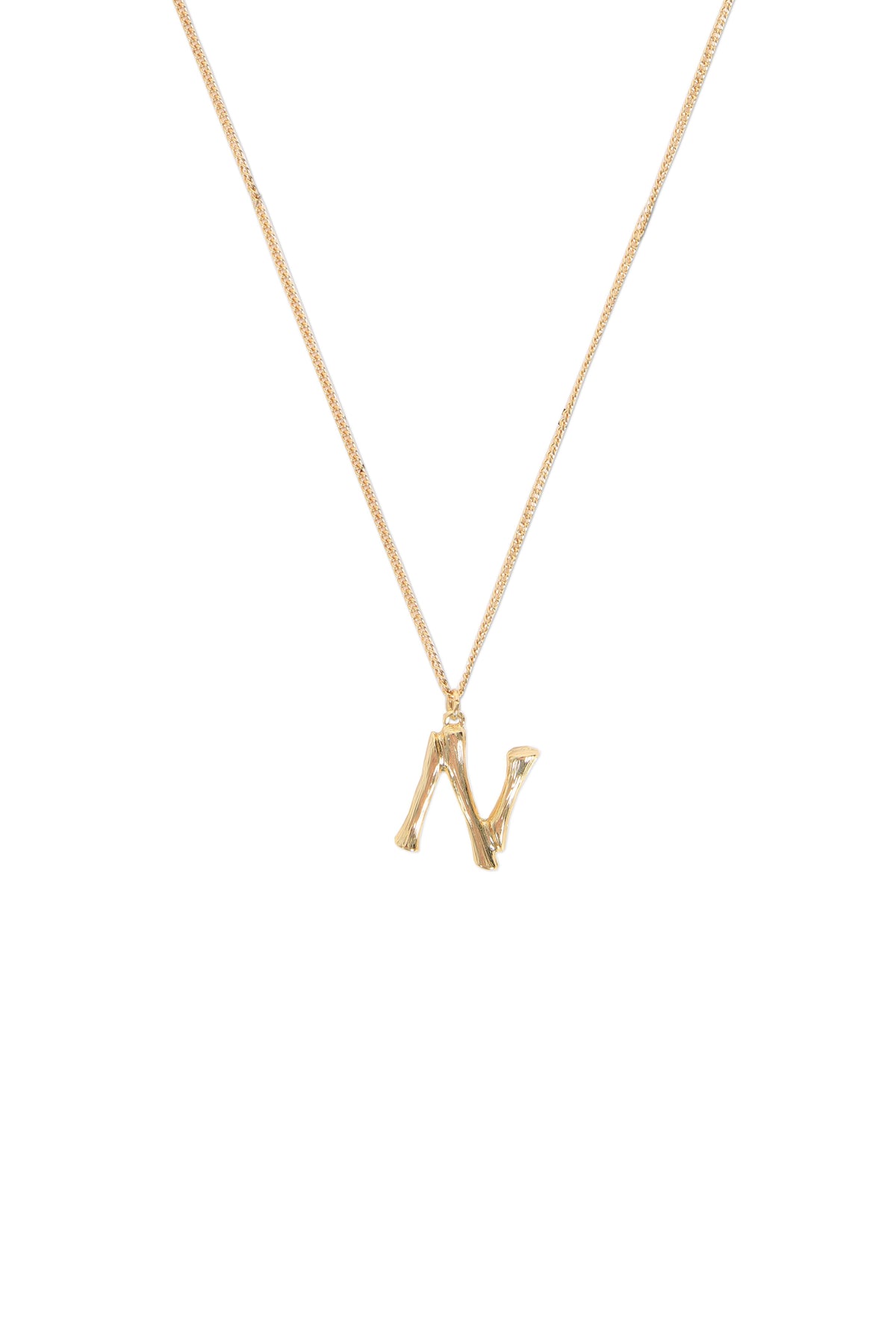 [TEST] Bamboo Initial Necklace