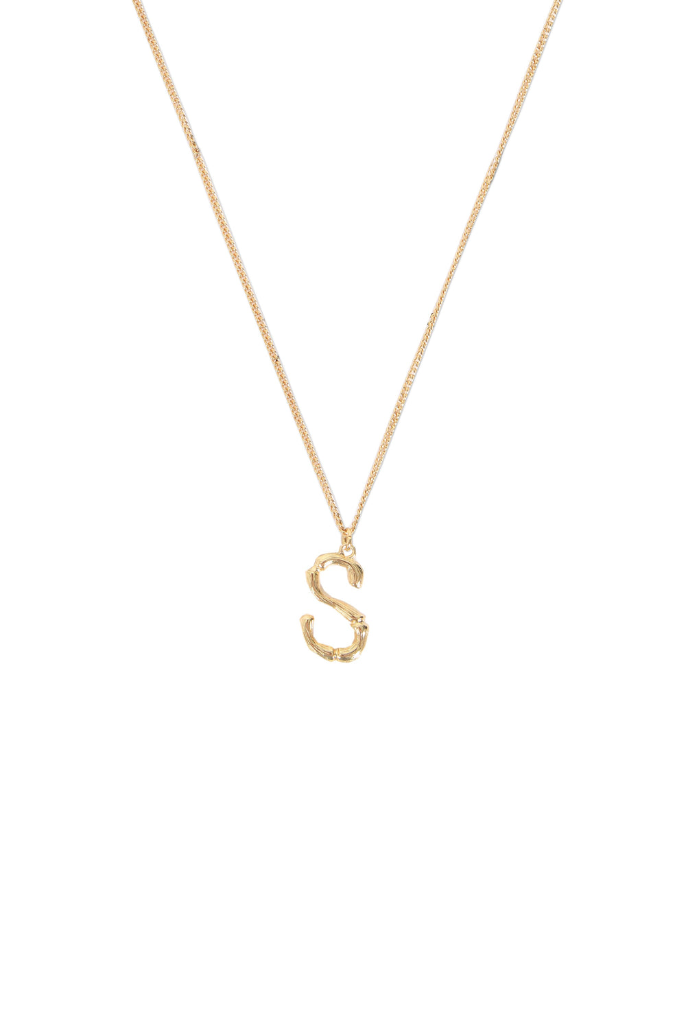 [TEST] Bamboo Initial Necklace