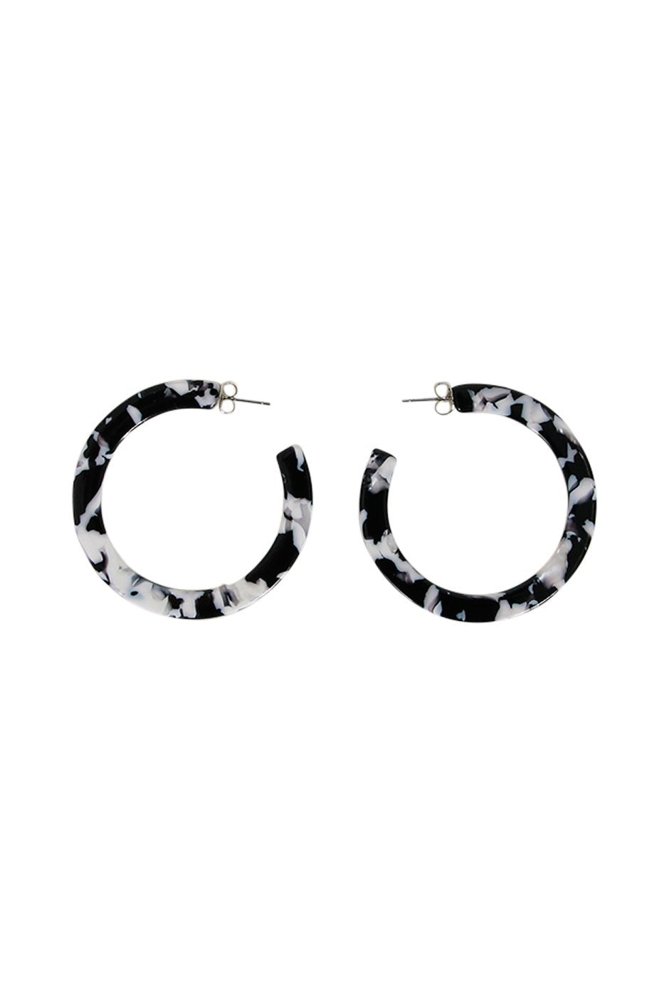 [TEST] Jelena Resin Hoop Earrings