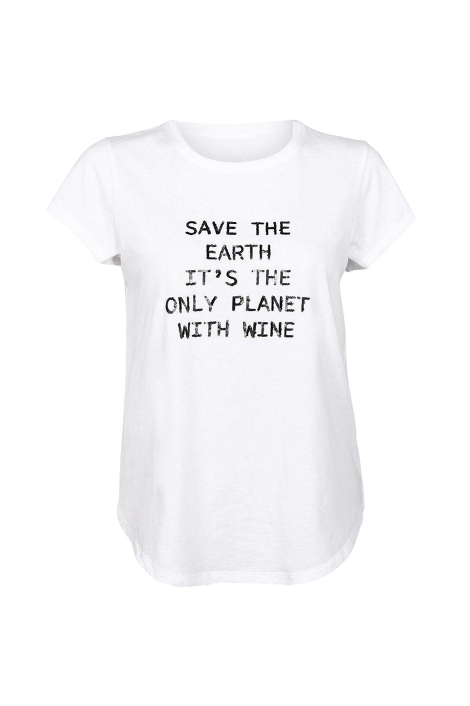 [TEST] Save the Earth Text Tee