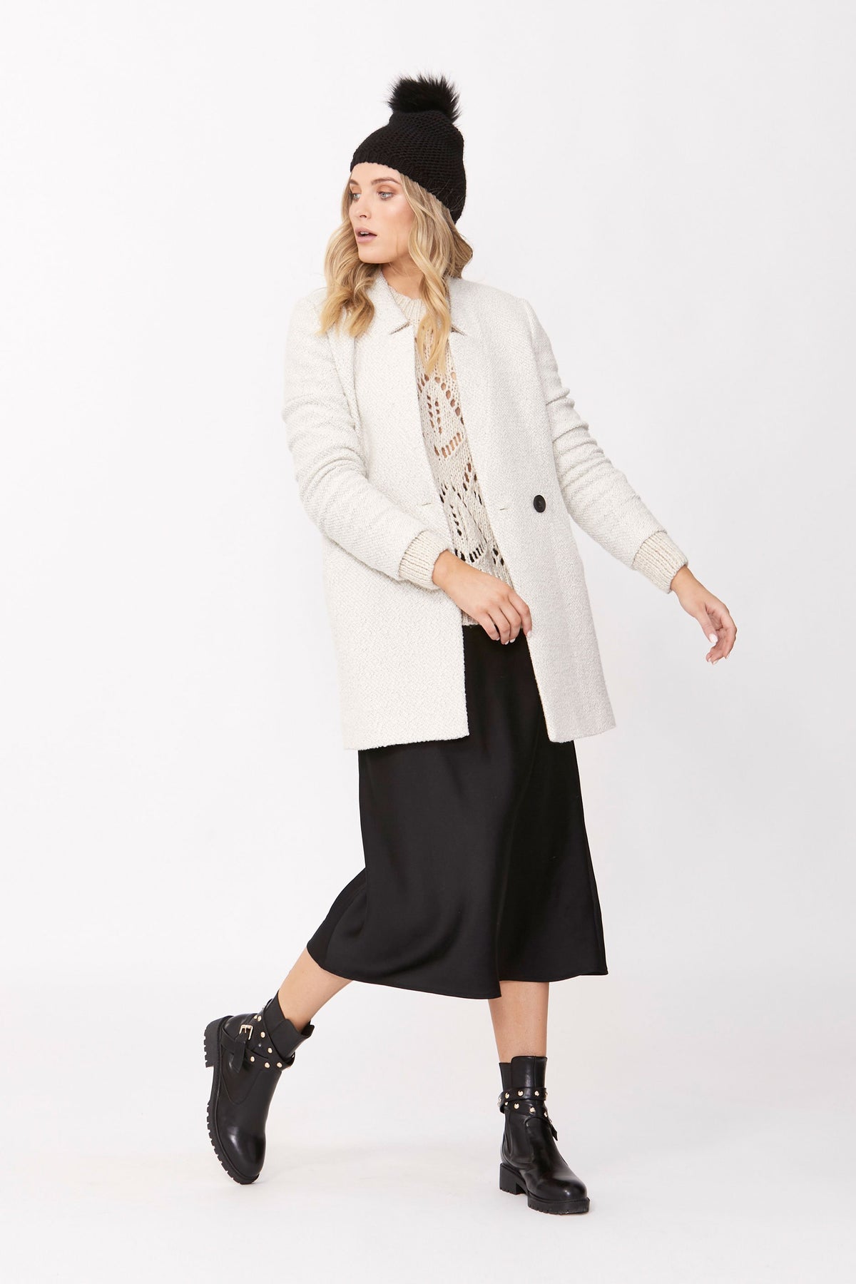 [TEST] Sabina Notched Collar Coat