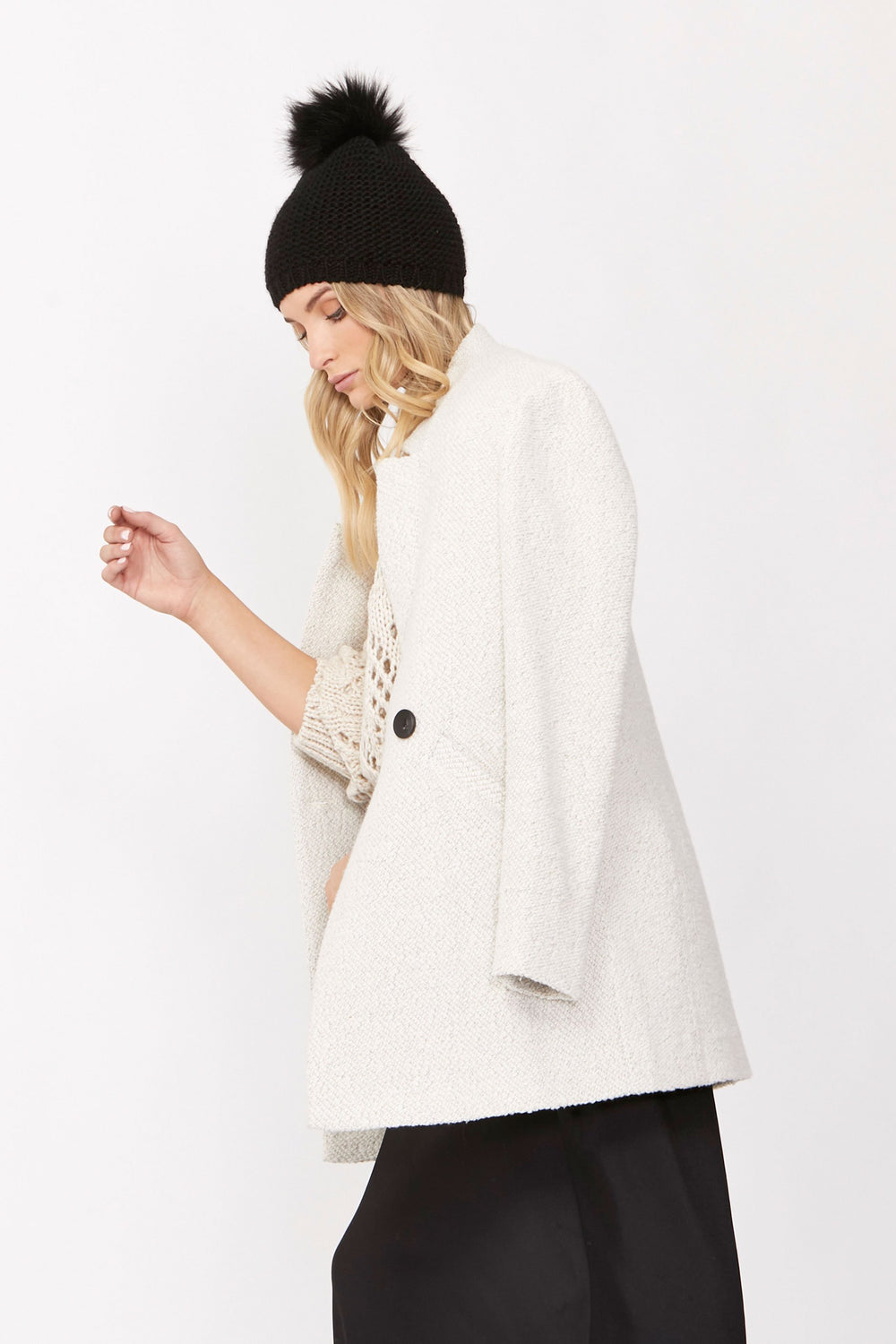 [TEST] Sabina Notched Collar Coat