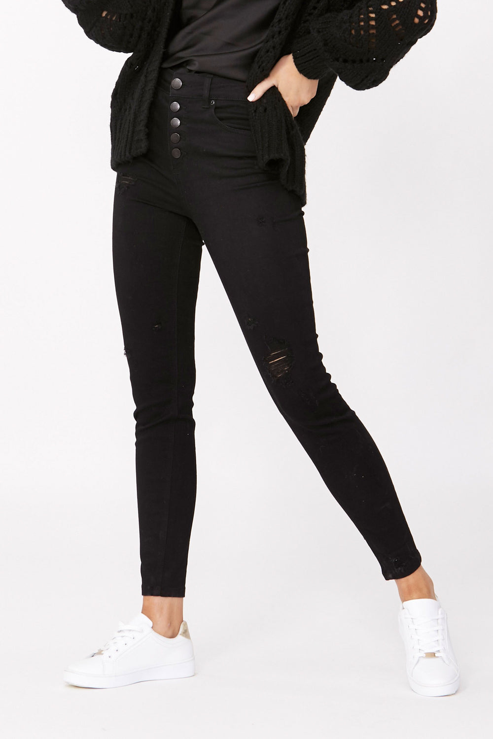 [TEST] Harper Button Fly Skinny Jean