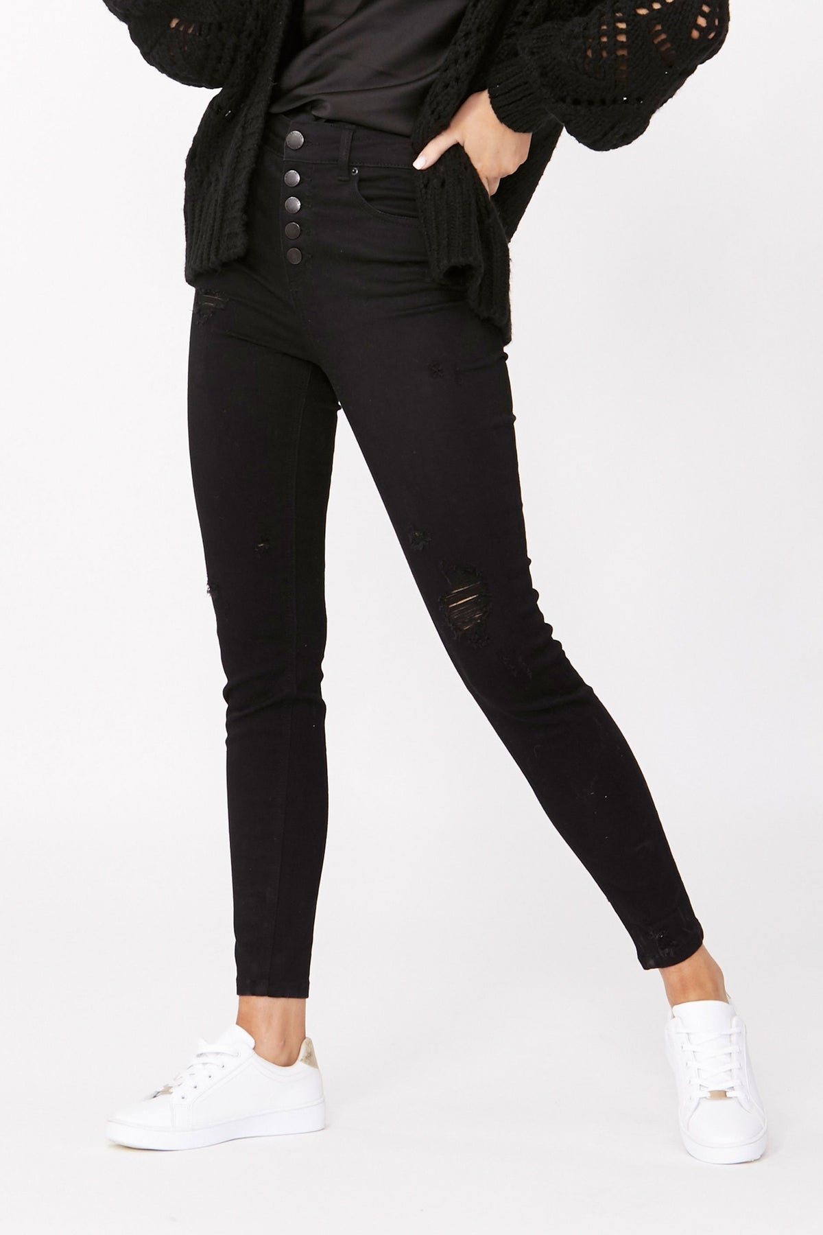 [TEST] Harper Button Fly Skinny Jean
