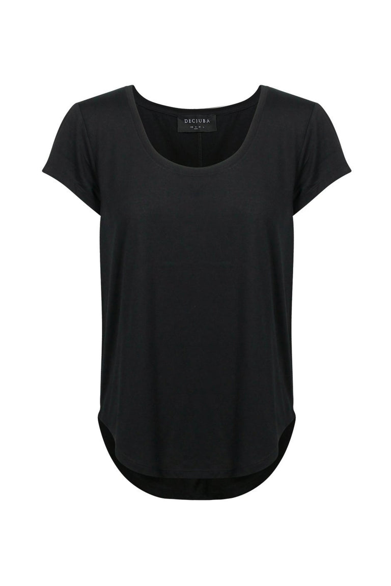 [TEST] Abbie Scoop Neck Tee